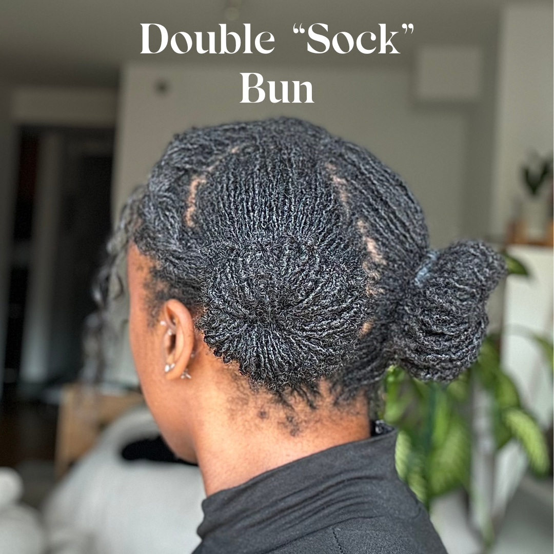Double "Sock" Bun