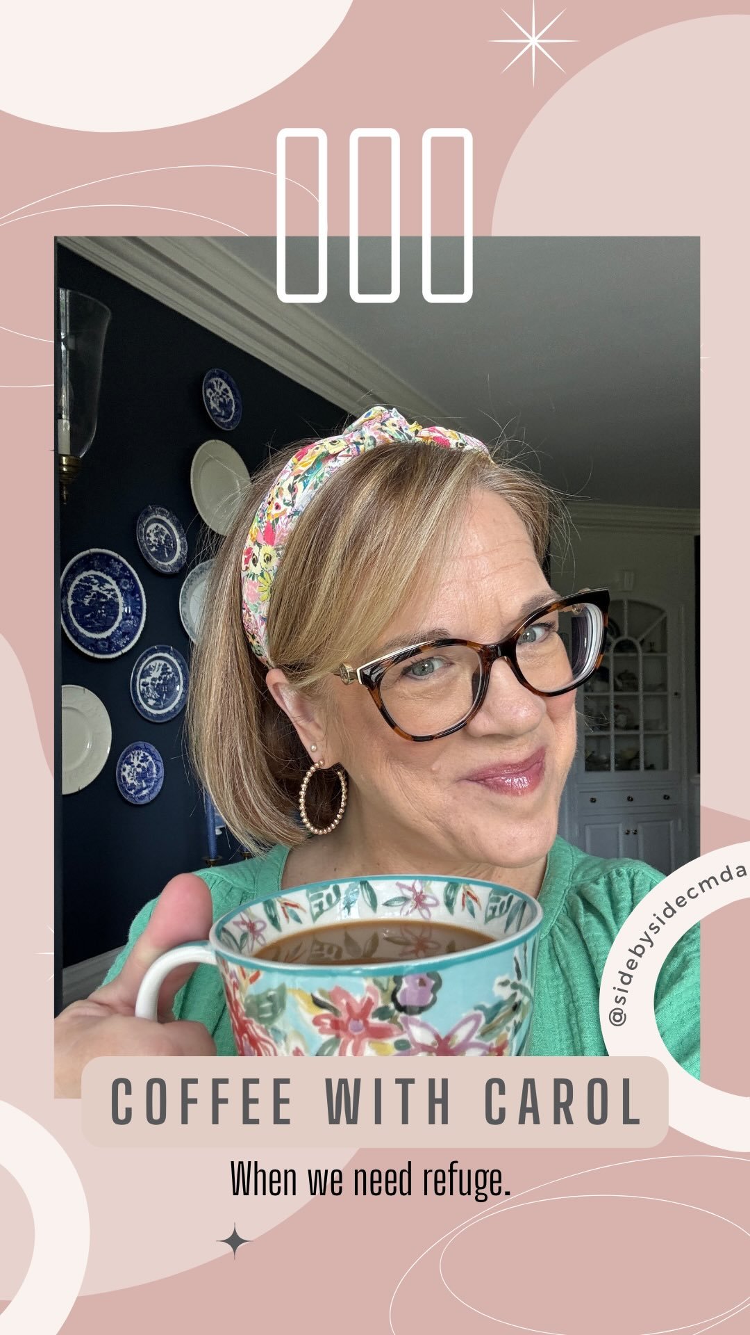 It has been a hard week for so many. God is with us. ☕️
