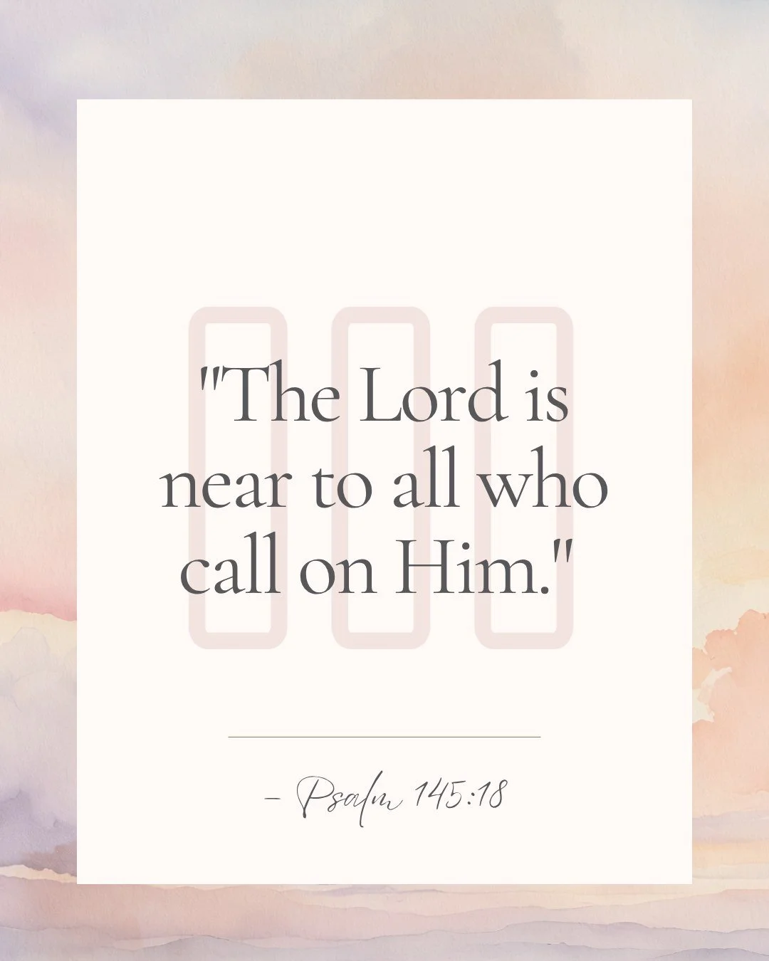 💟 Encouragement for Our Side By Side Sisters 💟

&quot;The Lord is near to all who call on Him.&quot; &ndash; Psalm 145:18

✨ You are never far from the presence of God. He is near, always ready to listen, comfort, and guide. Whatever you&rsquo;re f