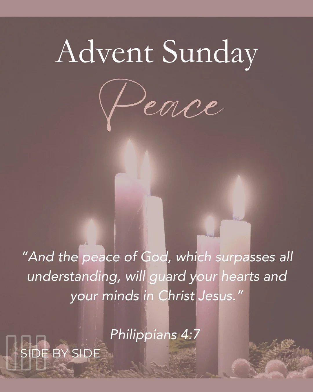 🌟 Advent Sunday: Peace 🌟
To the incredible women married to healthcare workers and dentists&mdash;this season, may your heart find rest in the One who brings true peace.

In the late nights, long shifts, and the quiet moments of waiting, remember t