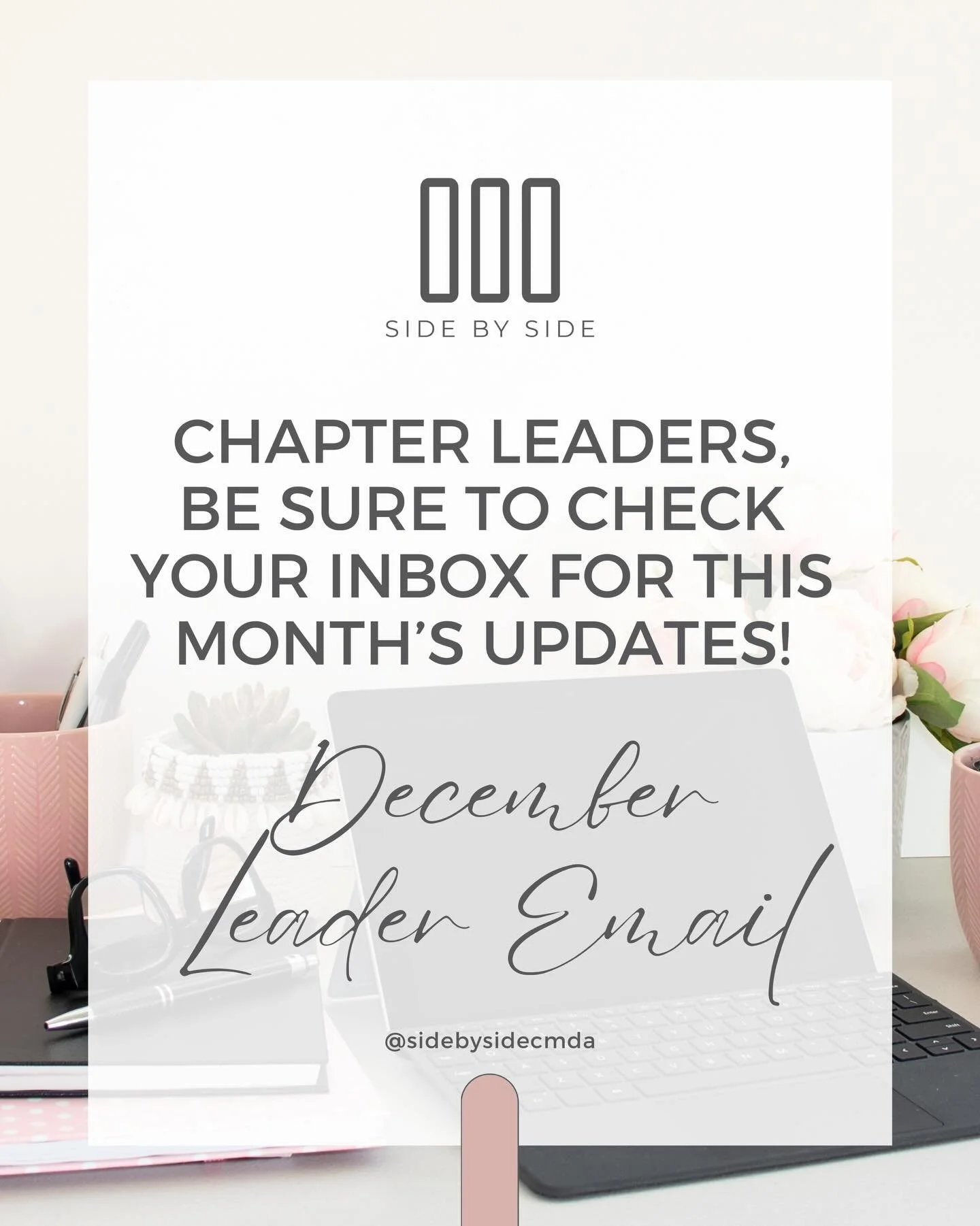 📢 Chapter Leaders! 📢 Be sure to check your inbox for your December Leader Email! 📩✨ Stay informed, encouraged, and equipped as you lead your chapters well. 💟 #SideBySideCMDA #CMDANational #HealthcareCommunity