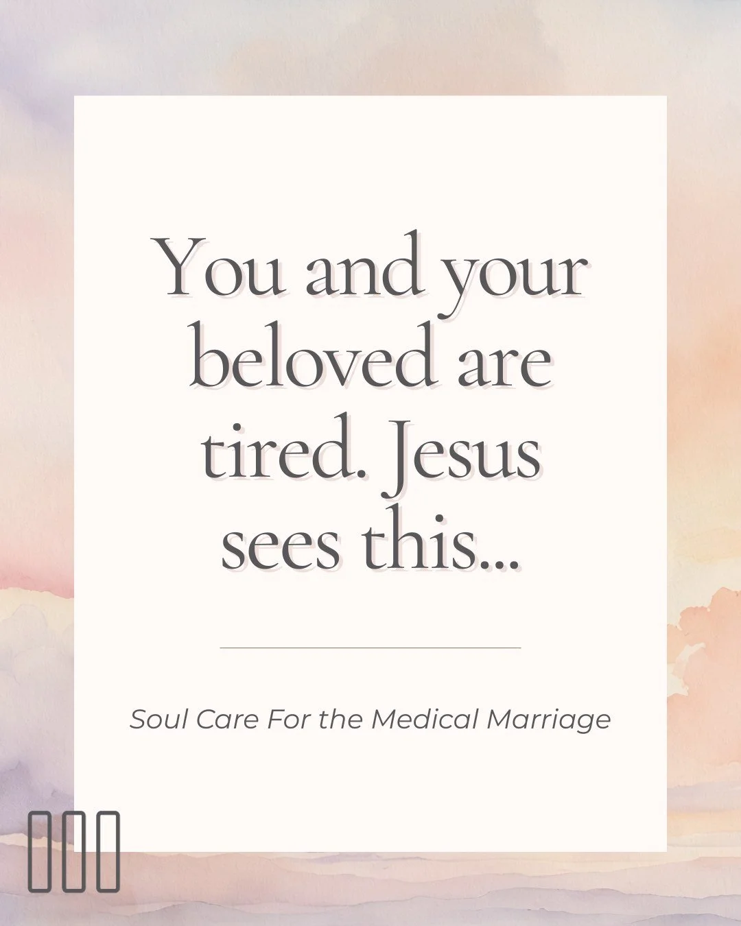 To the women married to healers 🤍

You carry quiet strength. You hold space at home while your beloved holds space for the hurting. You see the long shifts, the emotional weight, the exhaustion that lingers behind their eyes &mdash; and you feel it 