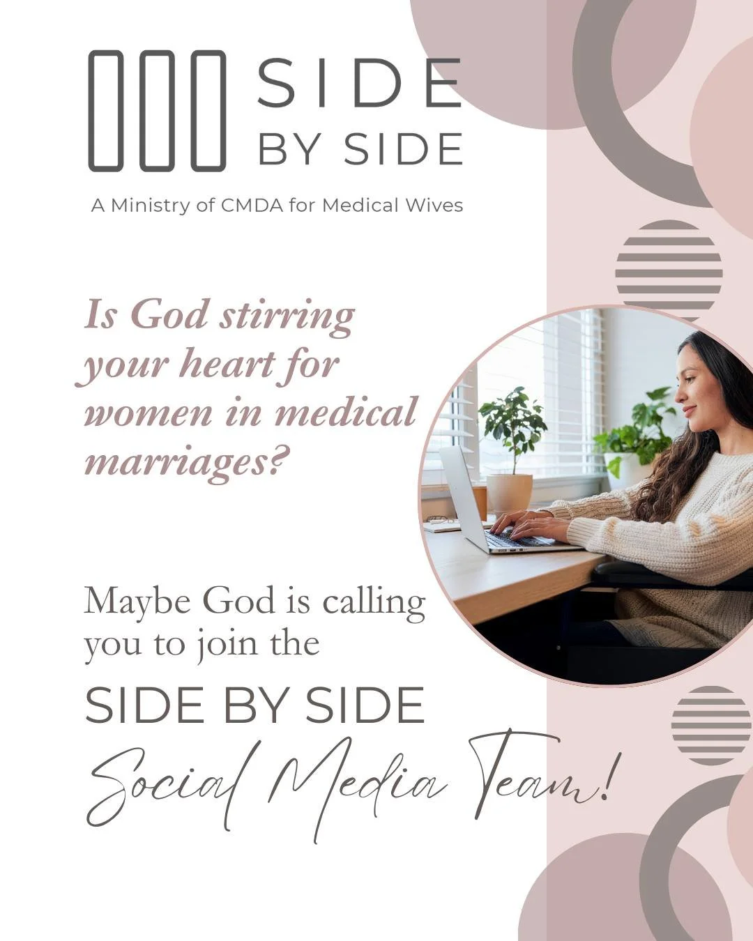 ✨💛 Calling All Women Who Love Side By Side! 💛✨

It takes a team of women who truly believe in the heart of Side By Side to keep this ministry thriving and reaching the women who need it most. Every post, every encouragement, every reminder is a way