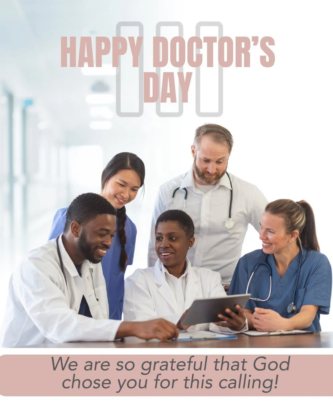 Happy Doctor's Day! 🩺💕

Grateful beyond words for a doctor who answers God&rsquo;s call with compassion, courage, and care. Your hands heal, but your heart makes the difference. 🤍

&ldquo;Commit your work to the Lord, and your plans will be establ