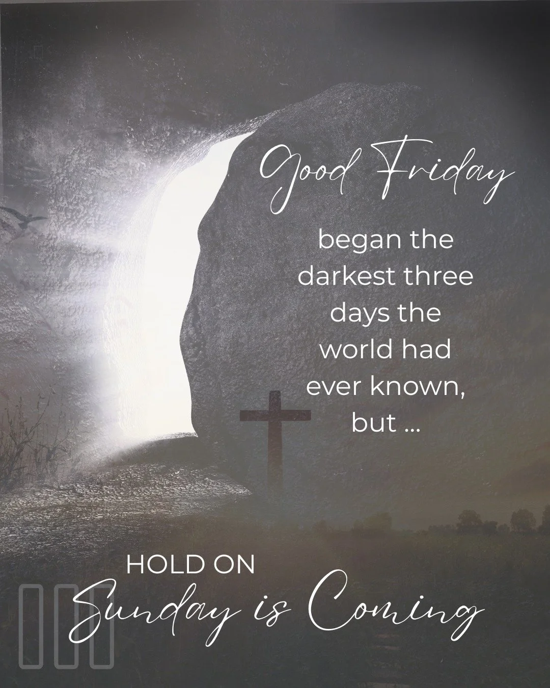 Good Friday

Friday began the darkest three days the world had ever known&hellip;
and ended with a miracle that would echo across all of time.

To the woman married to a healer&mdash;
the one who pours, carries, holds, and often comes home empty&mdas