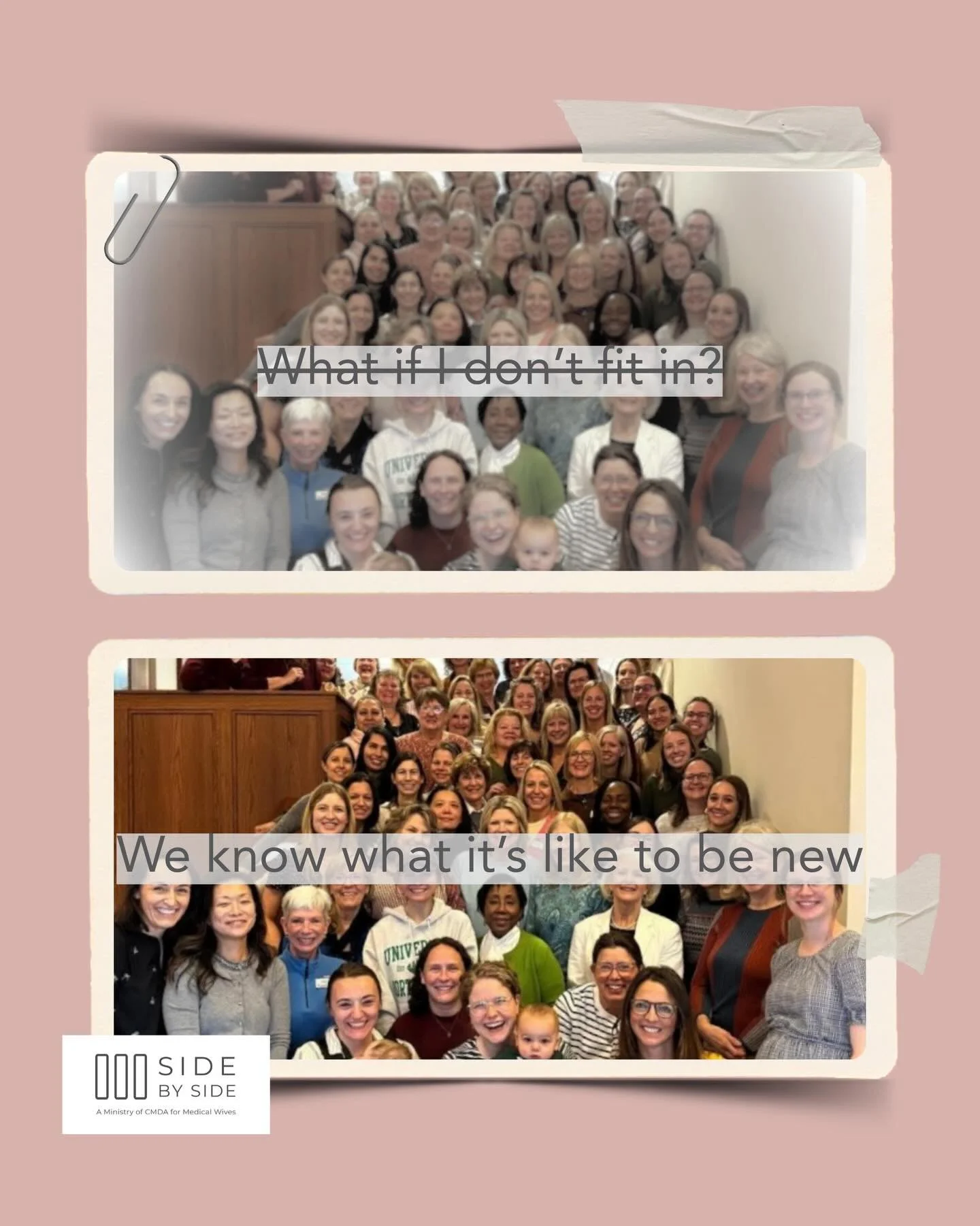 &ldquo;What if I don&rsquo;t fit in?&rdquo;
We totally get what it&rsquo;s like to be new 💛

&ldquo;I&rsquo;ll have to bring my kids.&rdquo;
Same here &mdash; little ones are welcome!

&ldquo;I&rsquo;ve never done a Bible study before.&rdquo;
Honest