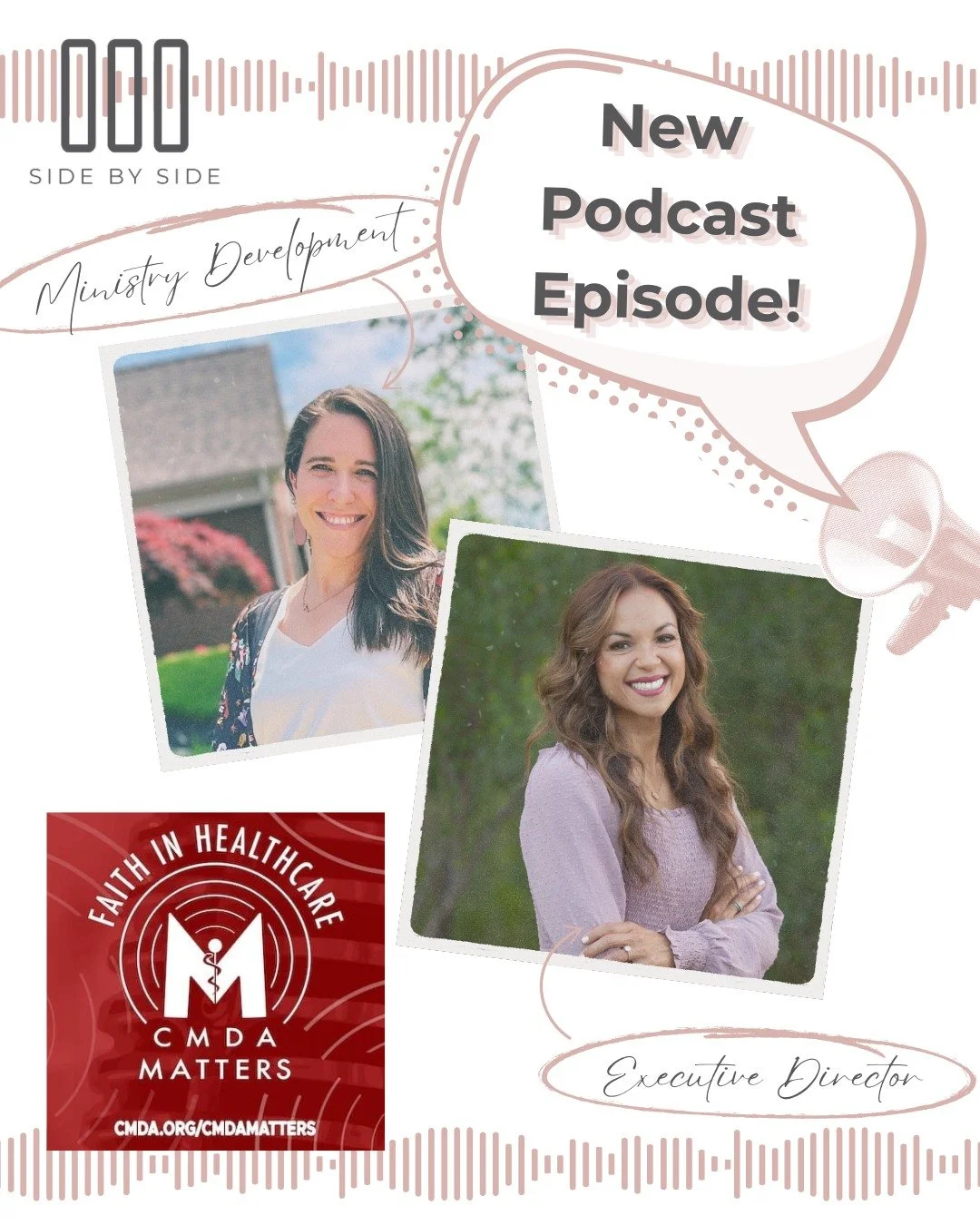 📢We&rsquo;re celebrating something so special! 📢

Our very own Rebecca Lehman and Lindsay Ilgenfritz were recently invited onto the *Faith In Healthcare* podcast! 🙌💛

Be sure to check out their episode "Supporting Medical Wives: Building Str