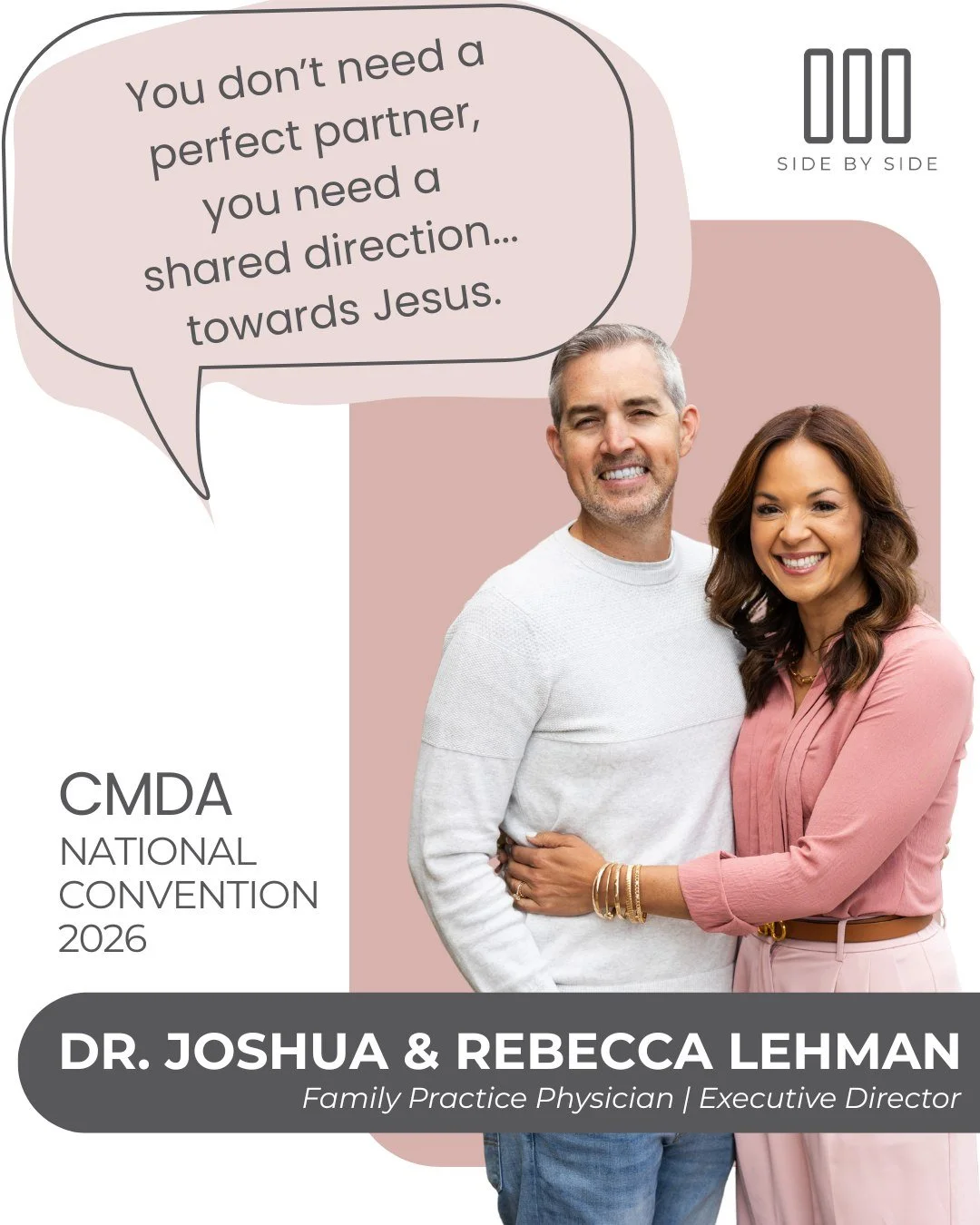 &ldquo;You don&rsquo;t need a perfect partner, you need a shared direction&hellip; towards Jesus.&rdquo; 🤍⛰️

Such a beautiful takeaway from Session #1 of the Family Life Track at this year&rsquo;s CMDA National Convention: Streams and Summits: Clim
