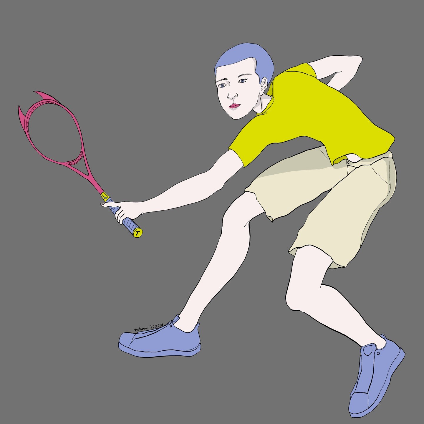 #drawing #tennis🎾