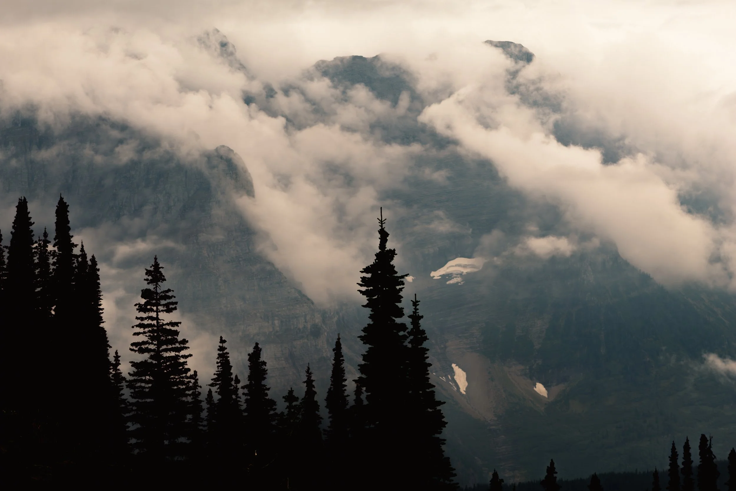 Fog on the Mountains | Glacier NP 2025
