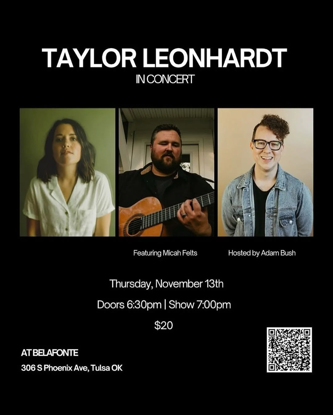 Taylor Leonhardt in concert with Micah Felts