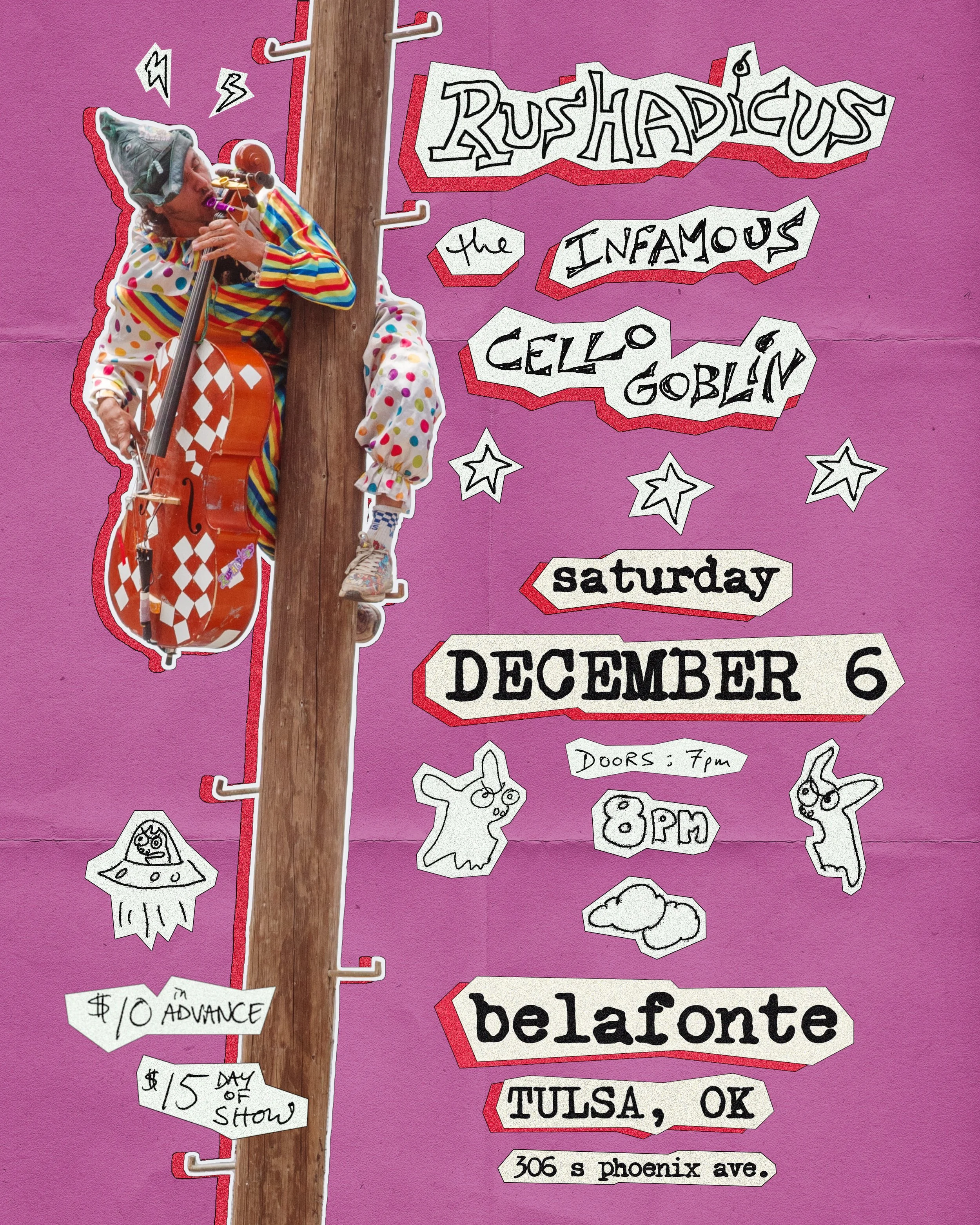 Rushadicus: The Infamous Cello Goblin