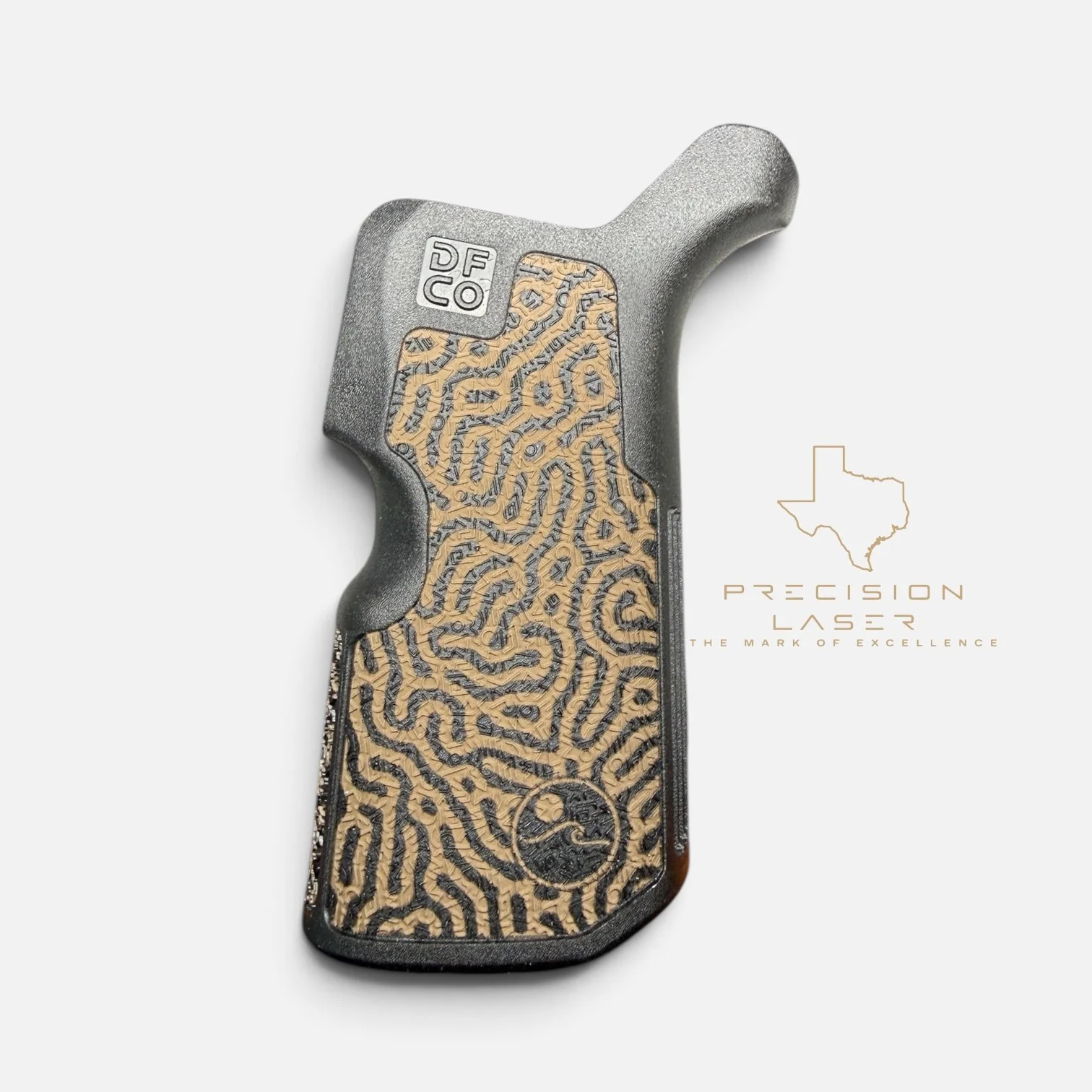 TXPL Custom Kung Fu Grip Laser Frosted 