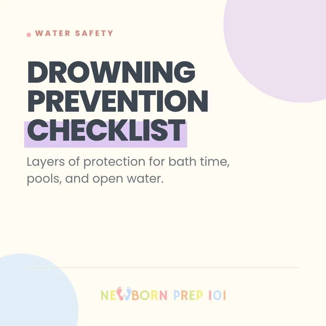 Drowning Prevention Checklist