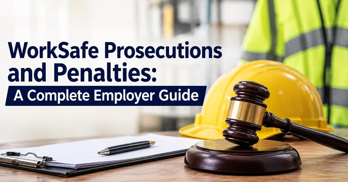 WorkSafe Prosecutions and Penalties: A Complete Employer Guide