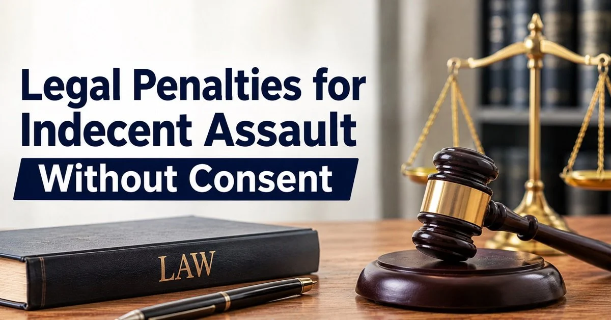 Legal Penalties for Indecent Assault Without Consent