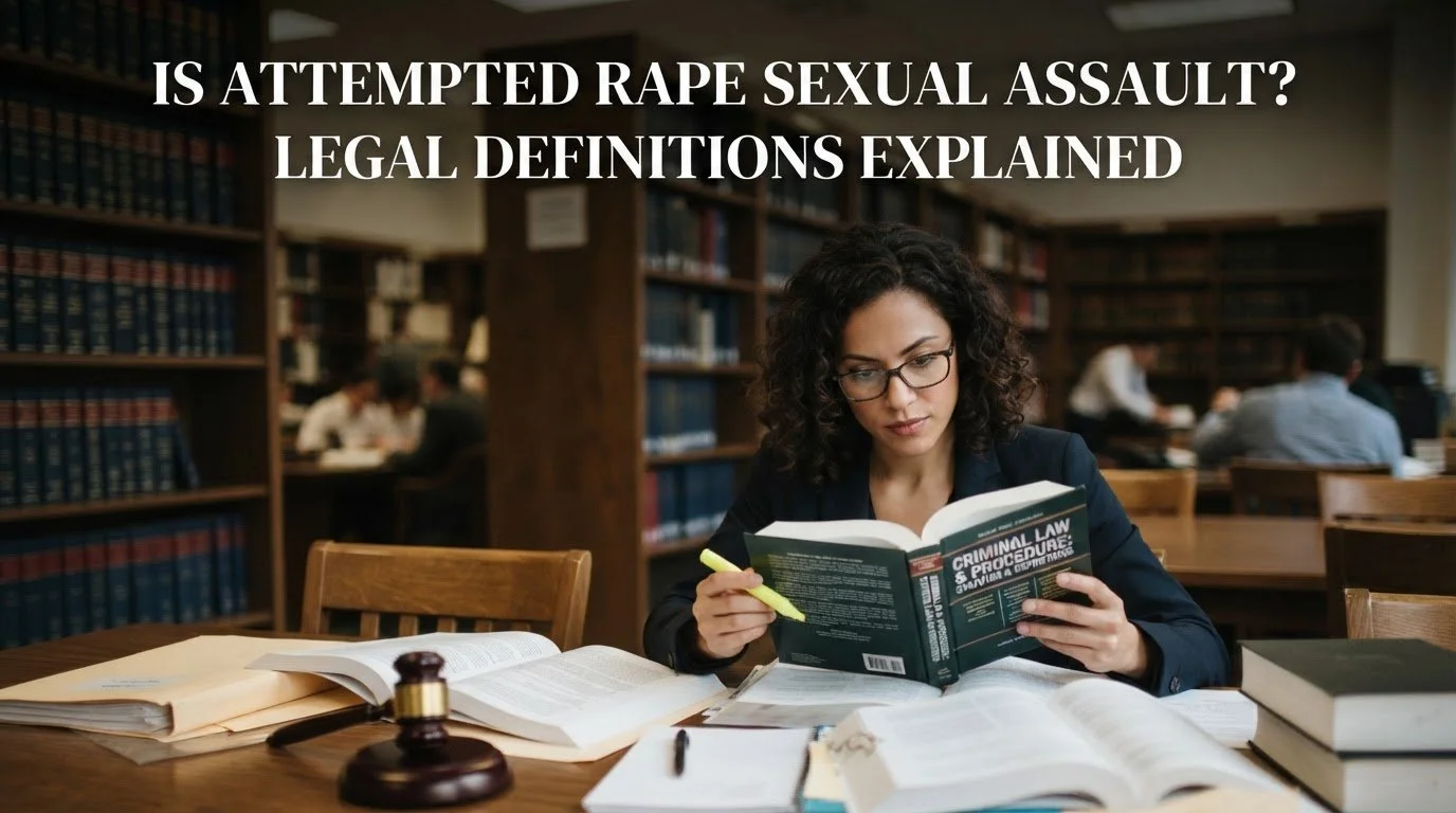 Is Attempted Rape Sexual Assault? Legal Definitions Explained