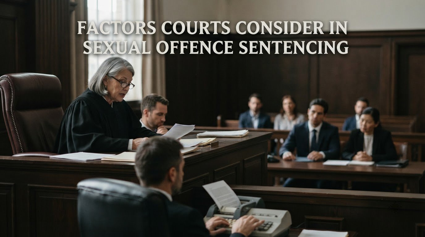 Factors Courts Consider in Sexual Offence Sentencing