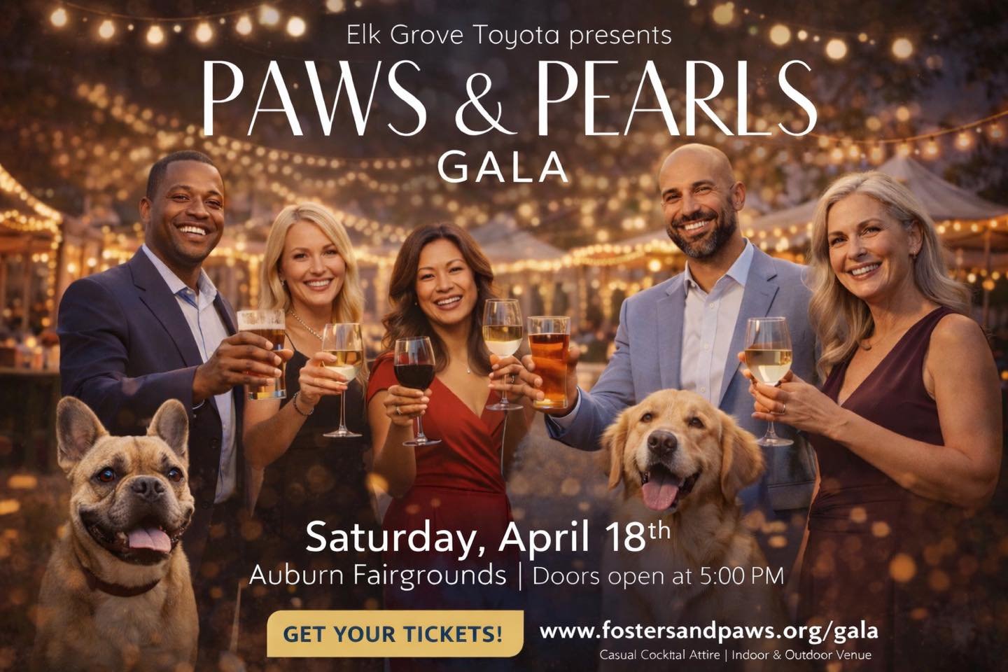 ✨ Our Gala is almost here! ✨ 

We&rsquo;re just about 2 weeks away and couldn&rsquo;t be more excited! Get ready for an unforgettable evening filled with amazing food, amazing people, and all for an amazing cause 🐾💛 

Every ticket helps us continue