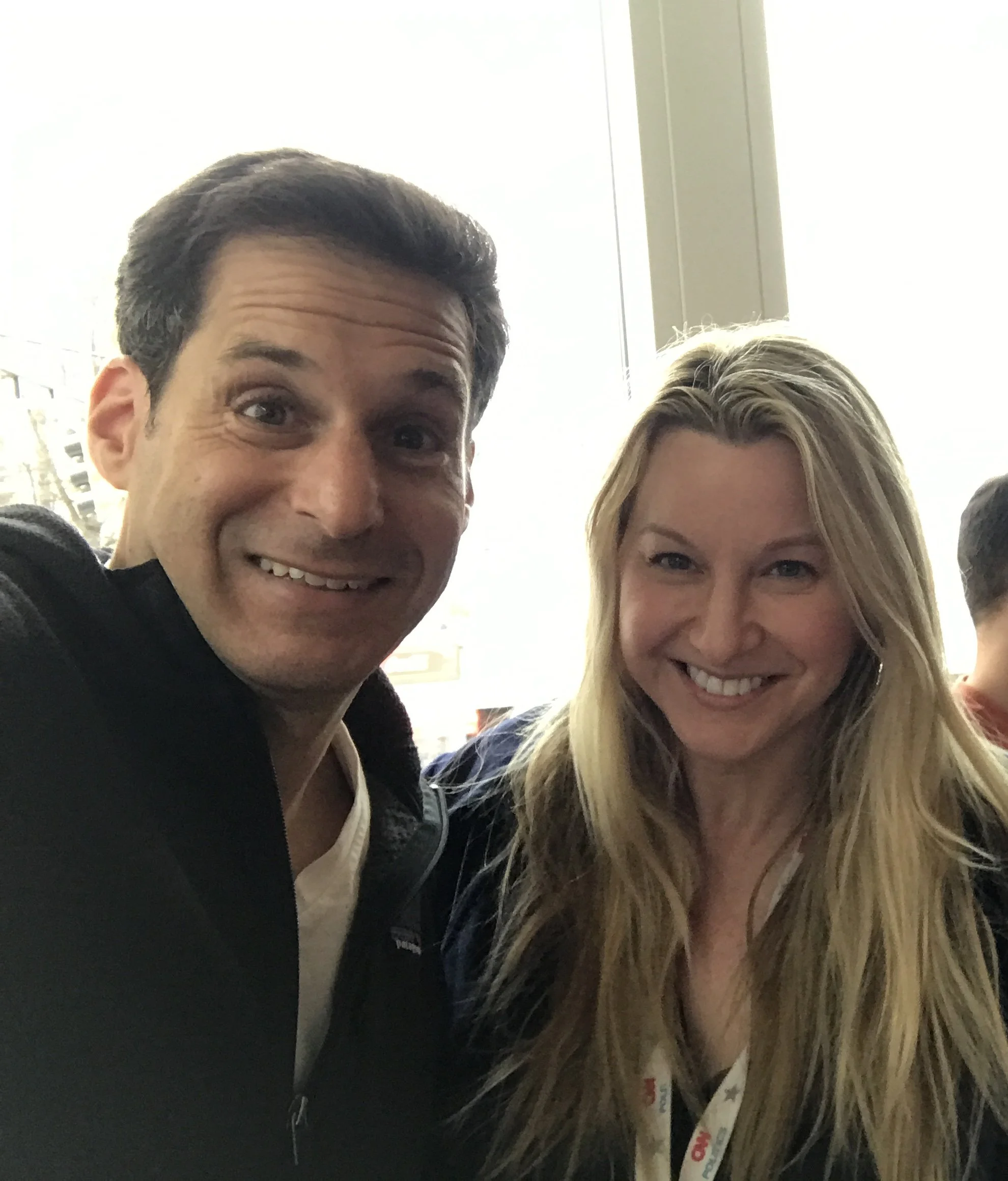 With CNN anchor John Berman.