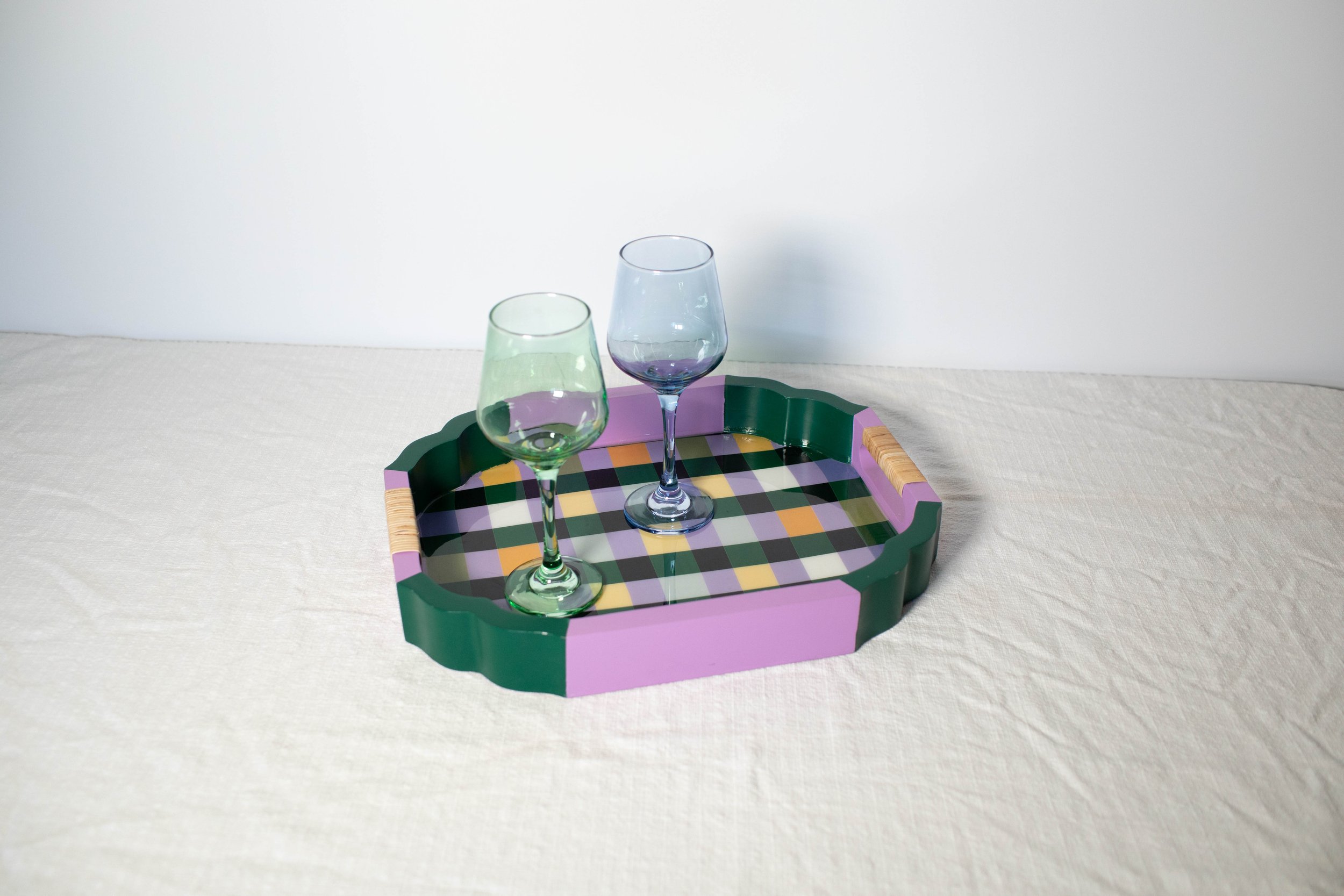 Checkered Tray