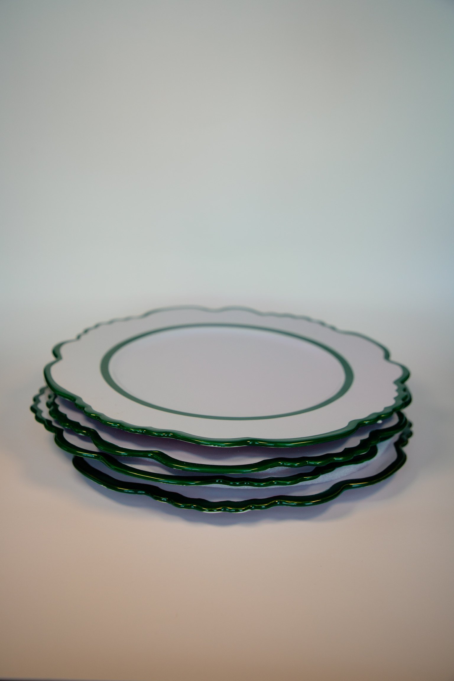 Scalloped Dinner Plates