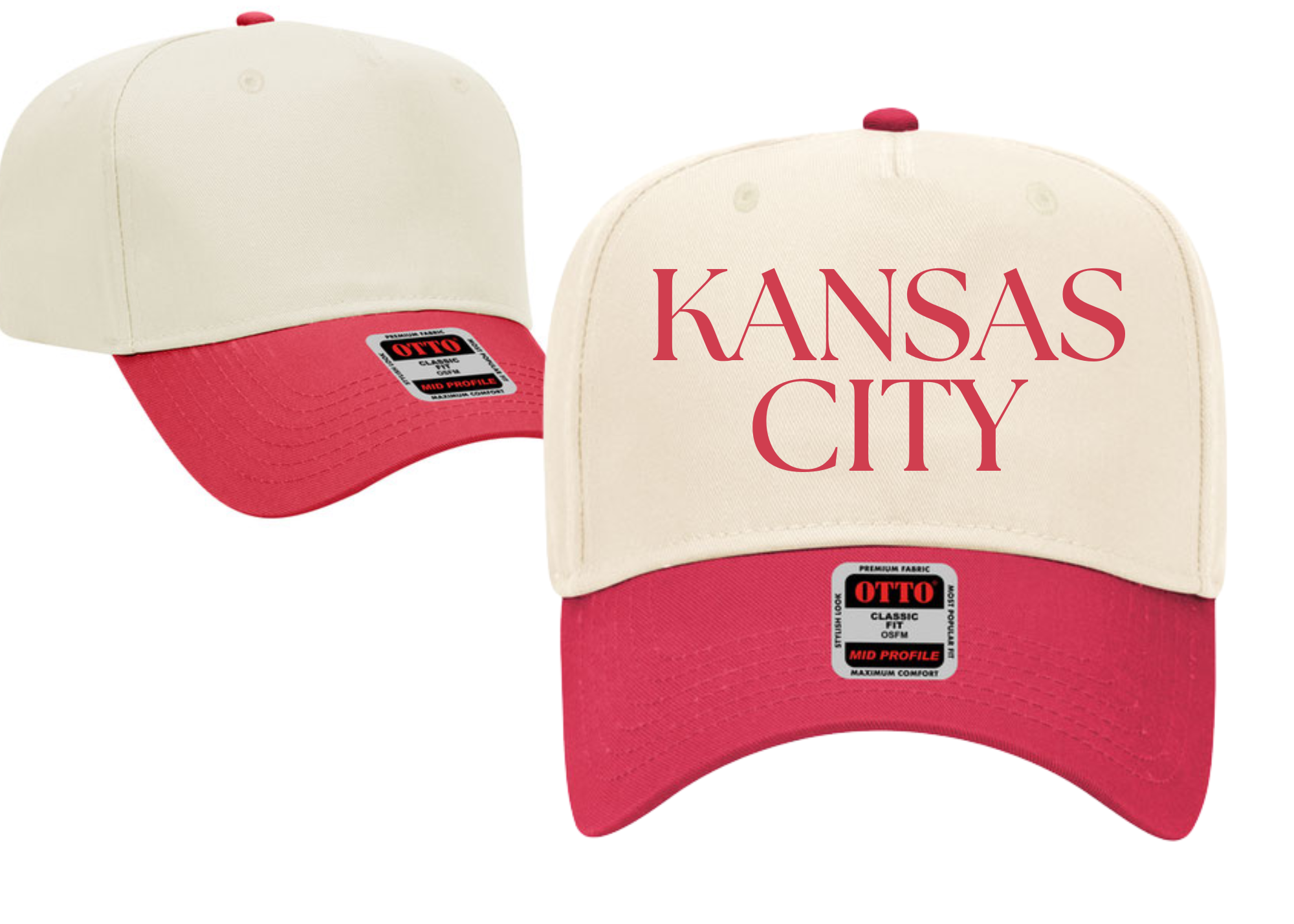 Kansas City Embroidered Women's Hat