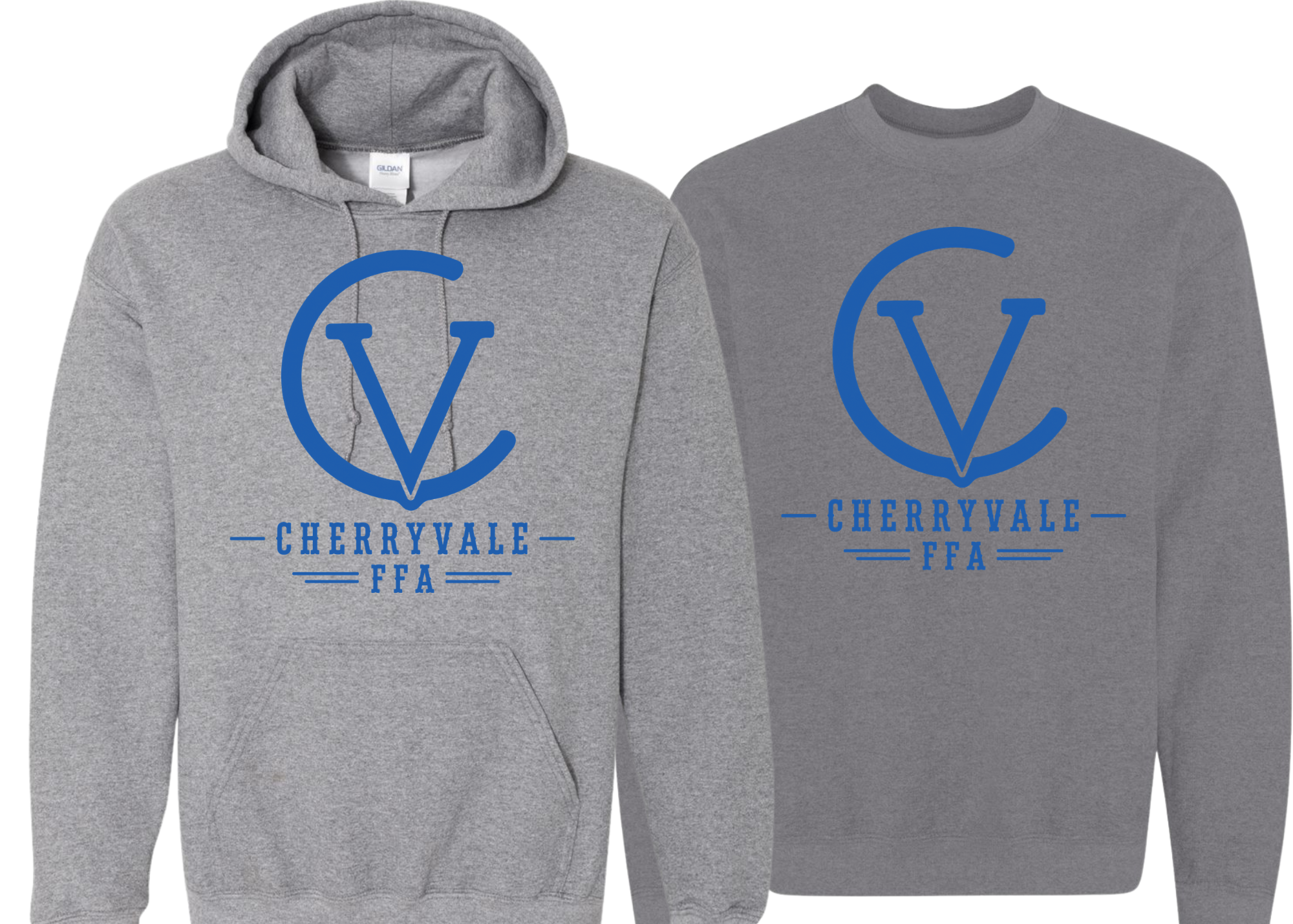 Gildan Hoodie/Sweatshirt DTF Printed