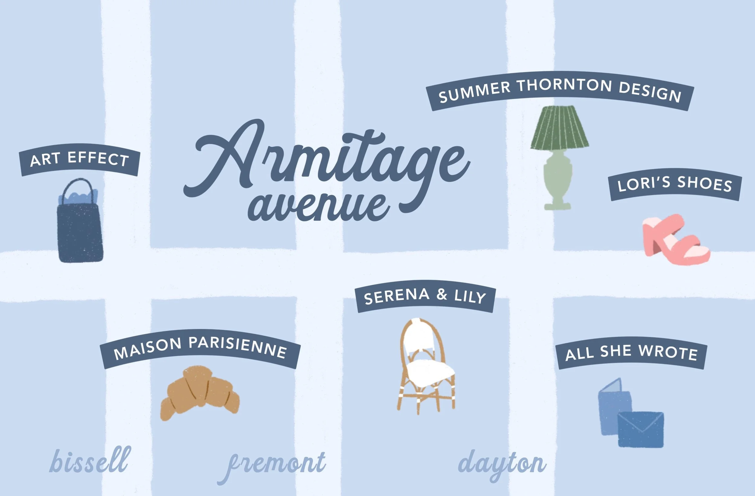 M&amp;Co. Map: Armitage Avenue