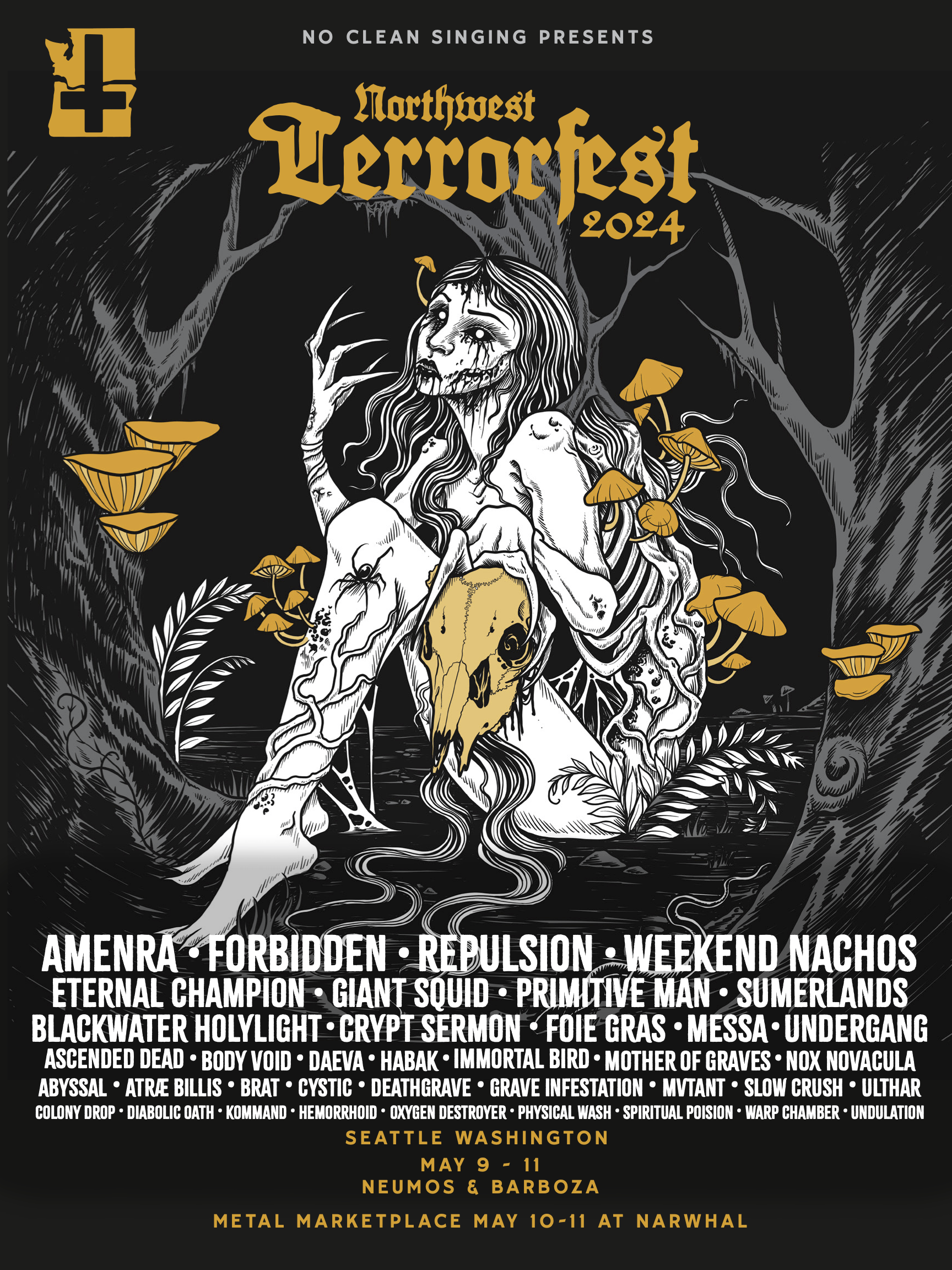 NORTHWEST TERROR FEST, feat. ATRÆ BILIS
