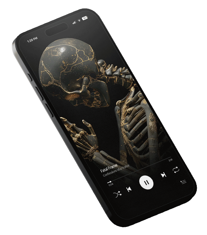 Utilising the Spotify "Canvas" background feature elevates your single to the next level