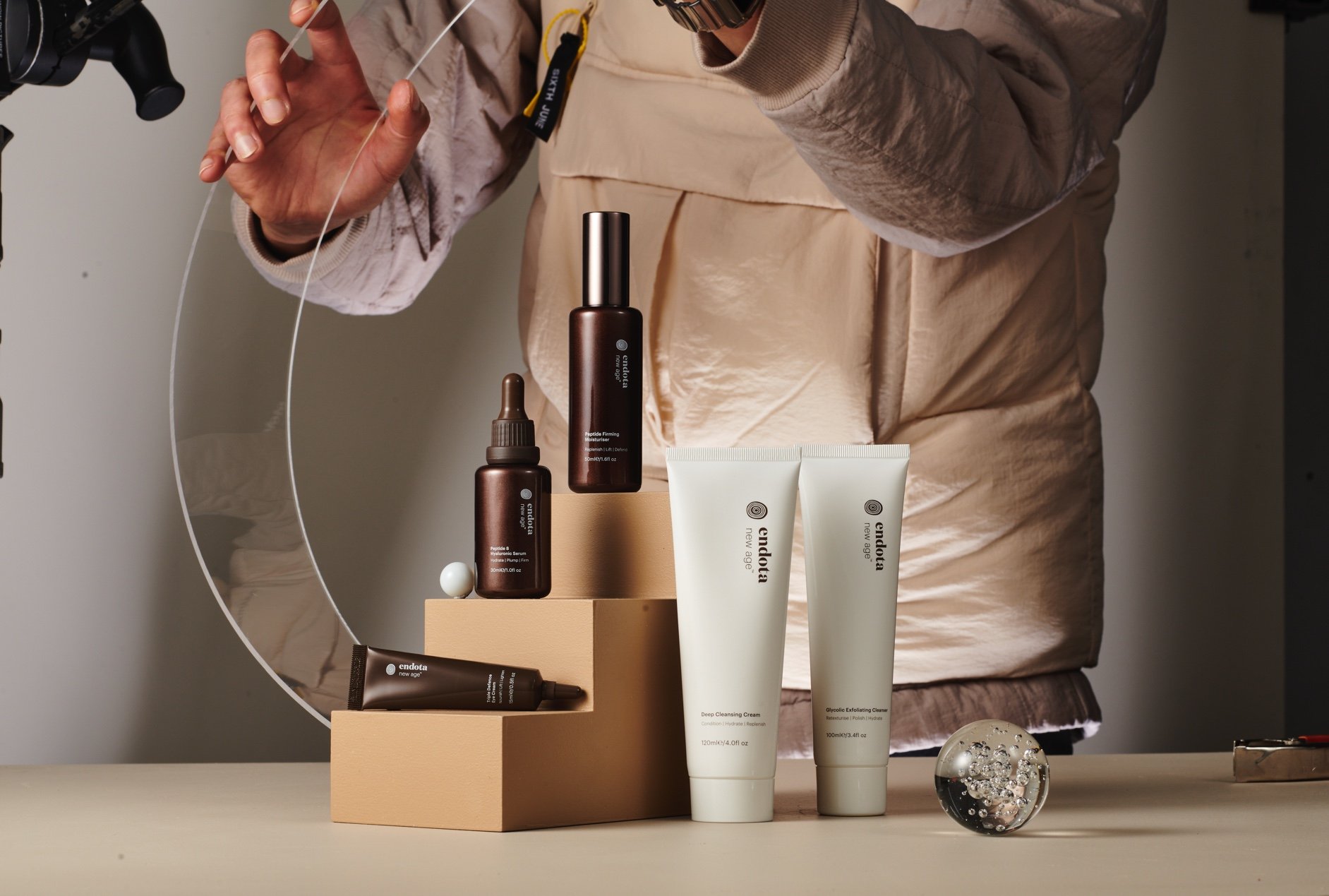 Behind the scenes - Ray the tall one melbourne stylist