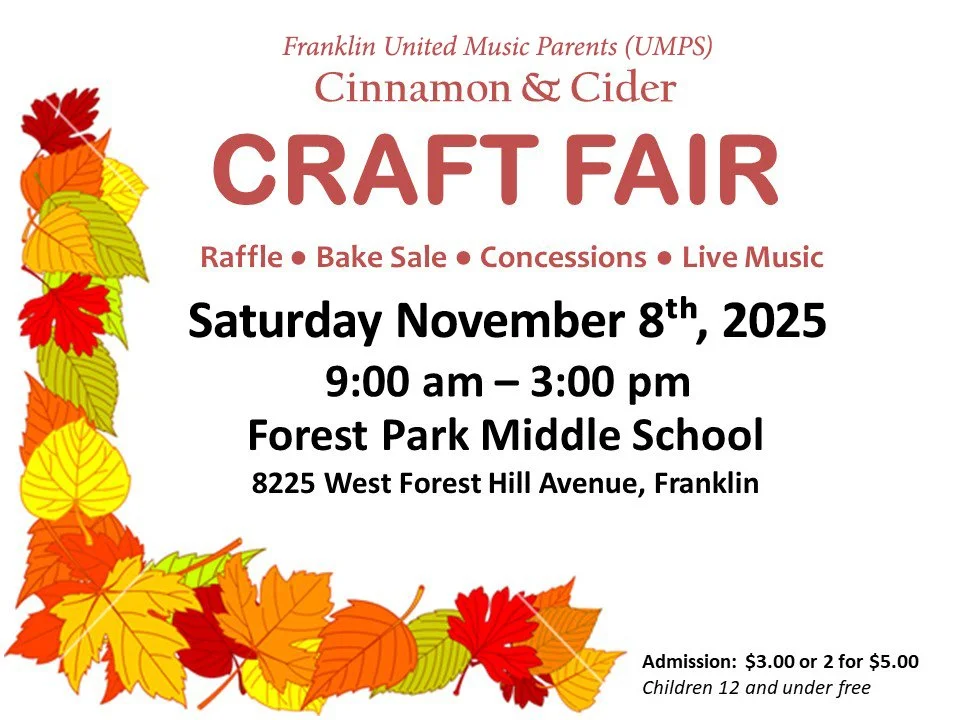 Cinnamon & Cider Craft Fair