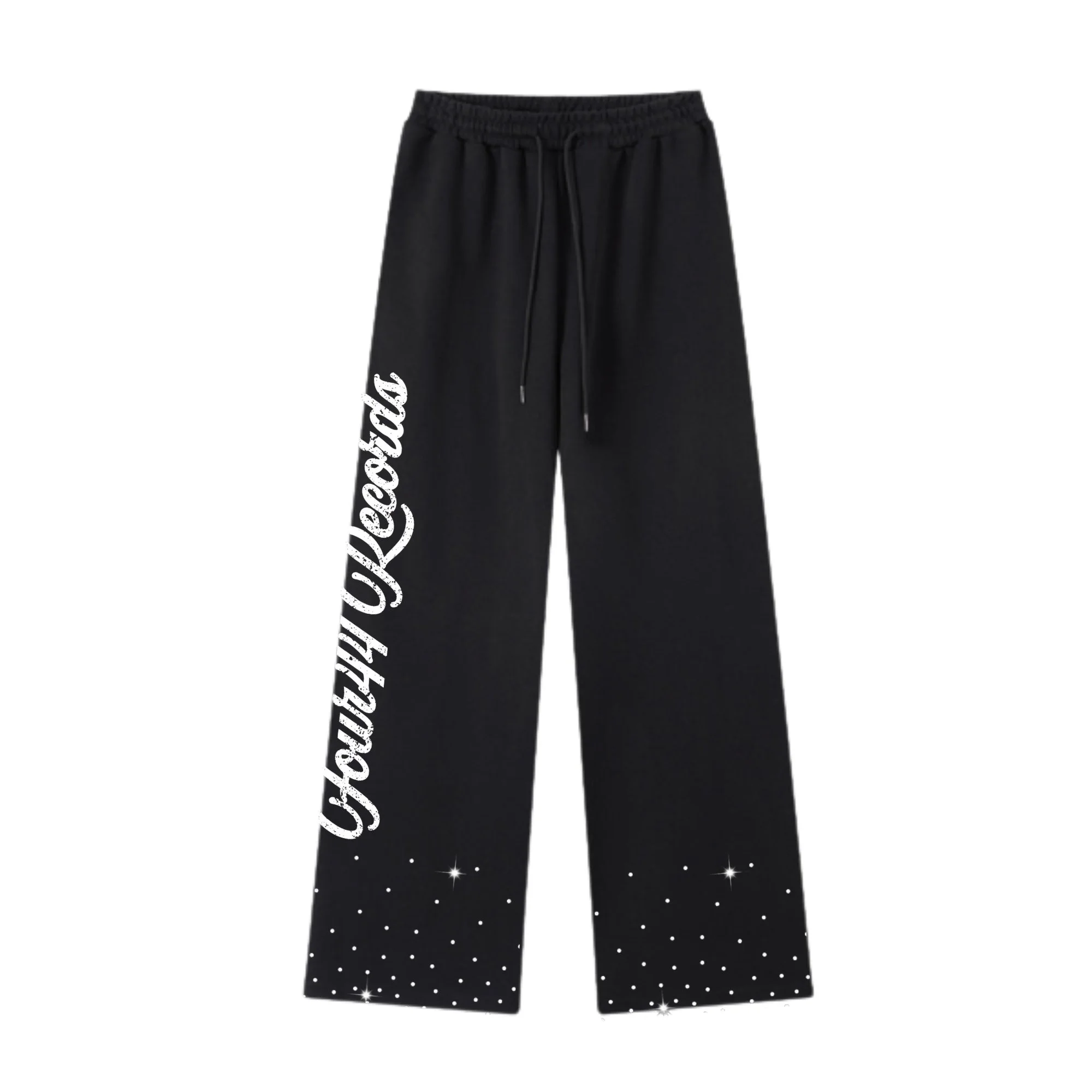 FOUR44 RECORDS WIDE LEGS SWEATPANTS