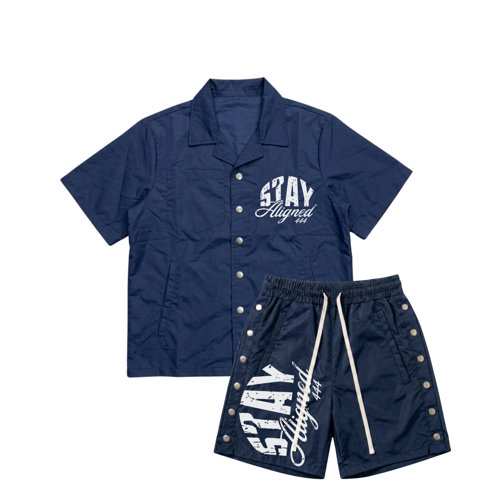 NAVY SHORT SET