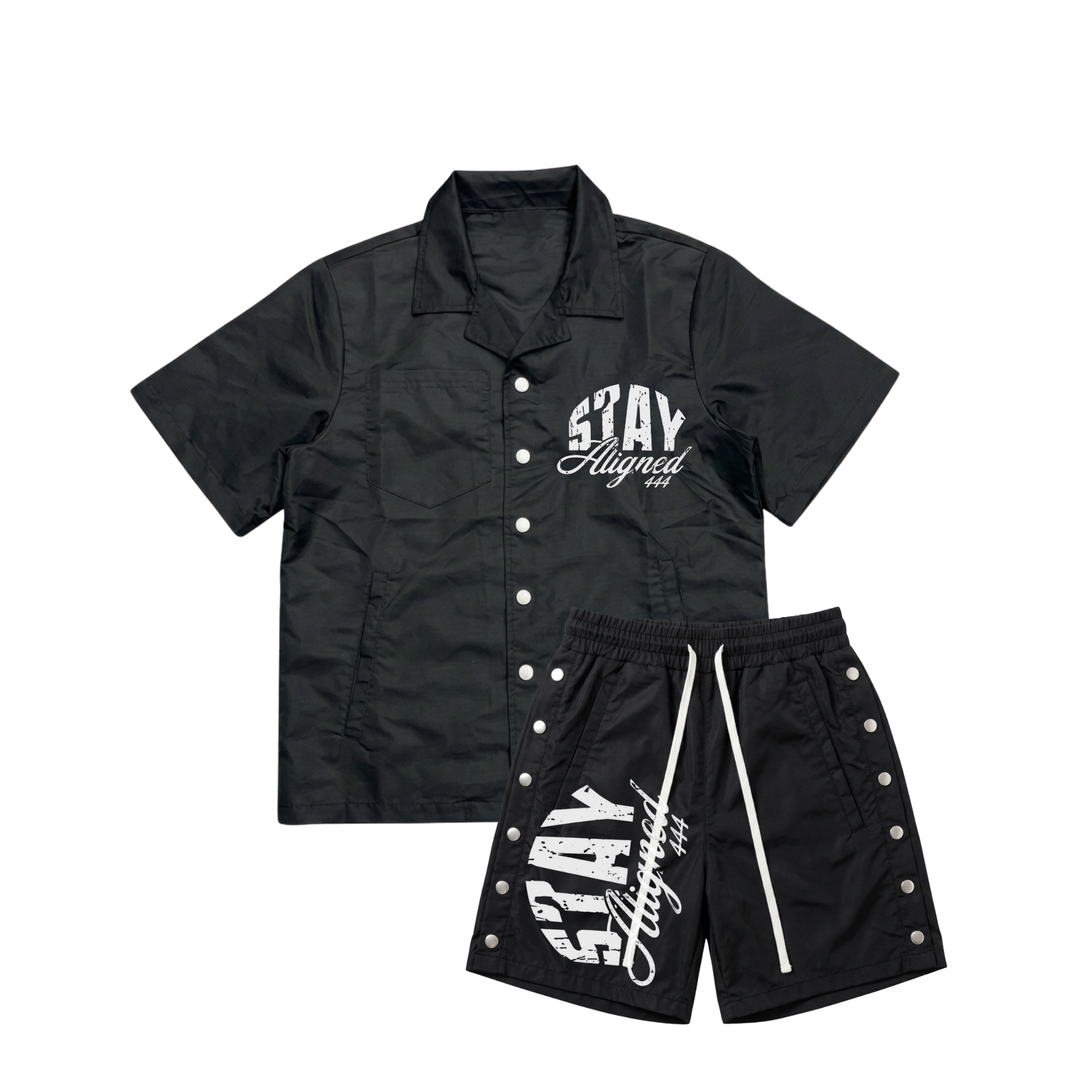 BLACK SHORT SET