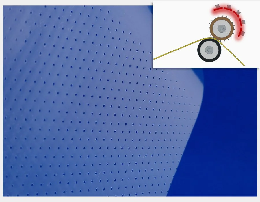 micro perforated material