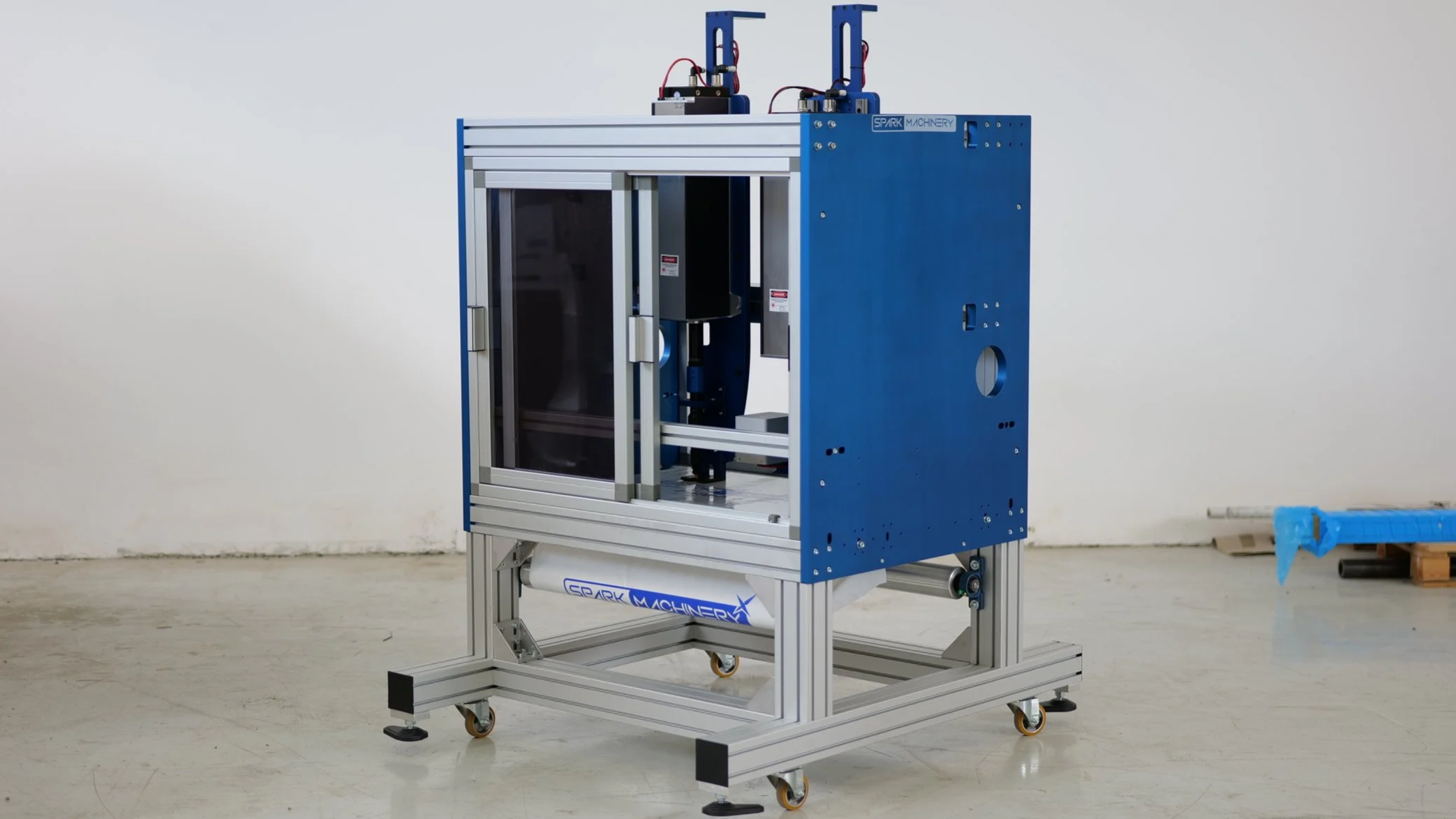 Model LO-S40 Scanning LASER MICRO perforation system, for 70µm to 200µm holes and pre-cuts
