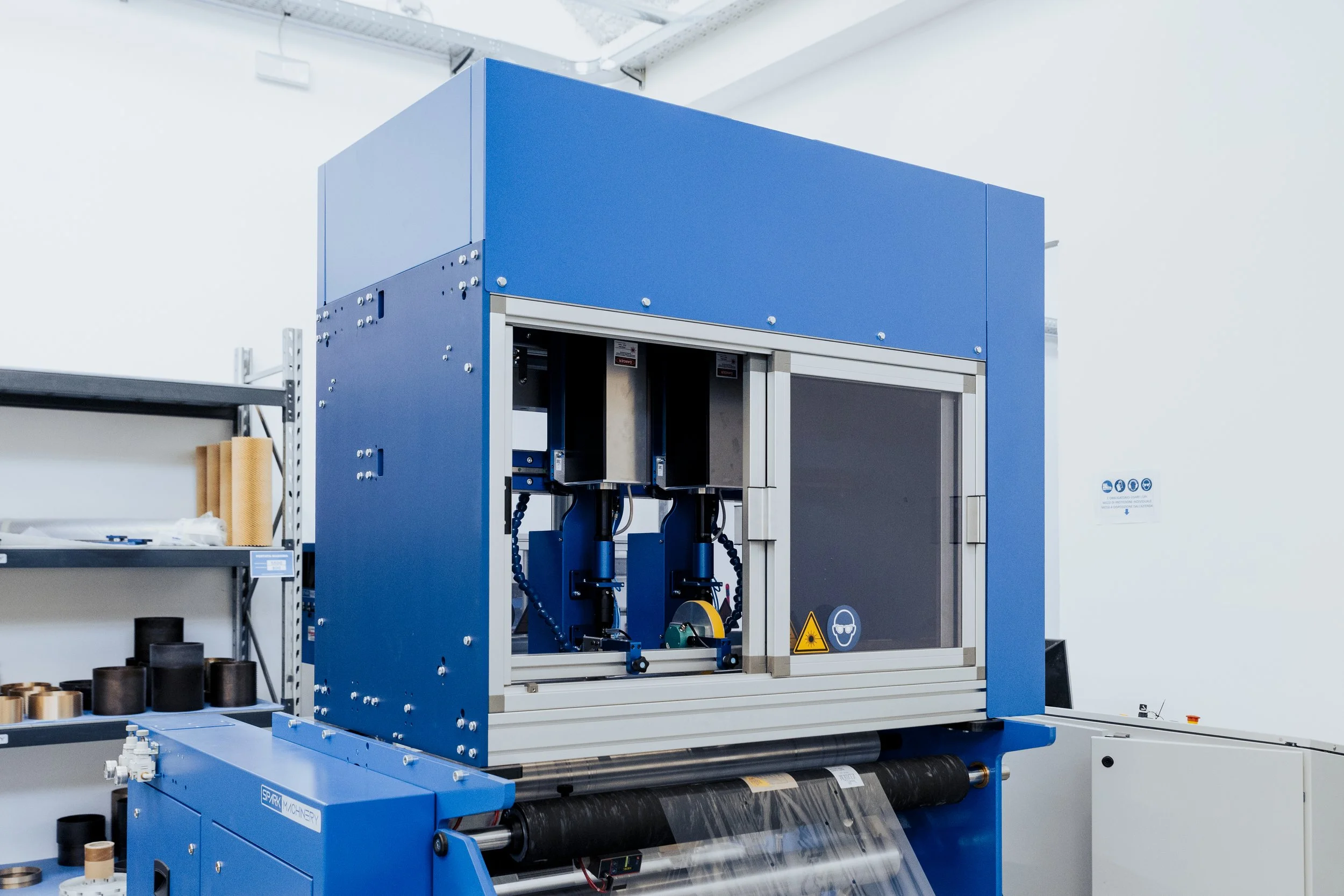 Model LASER ONE MICRO perforation LASER system for 40µm to 200µm holes and pre-cuts