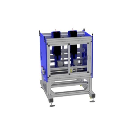 Modello LO-S40 Impianto di MICRO PERFORAZIONE LASER a scansione , per fori da 70µm a 200µm e pre-tagli