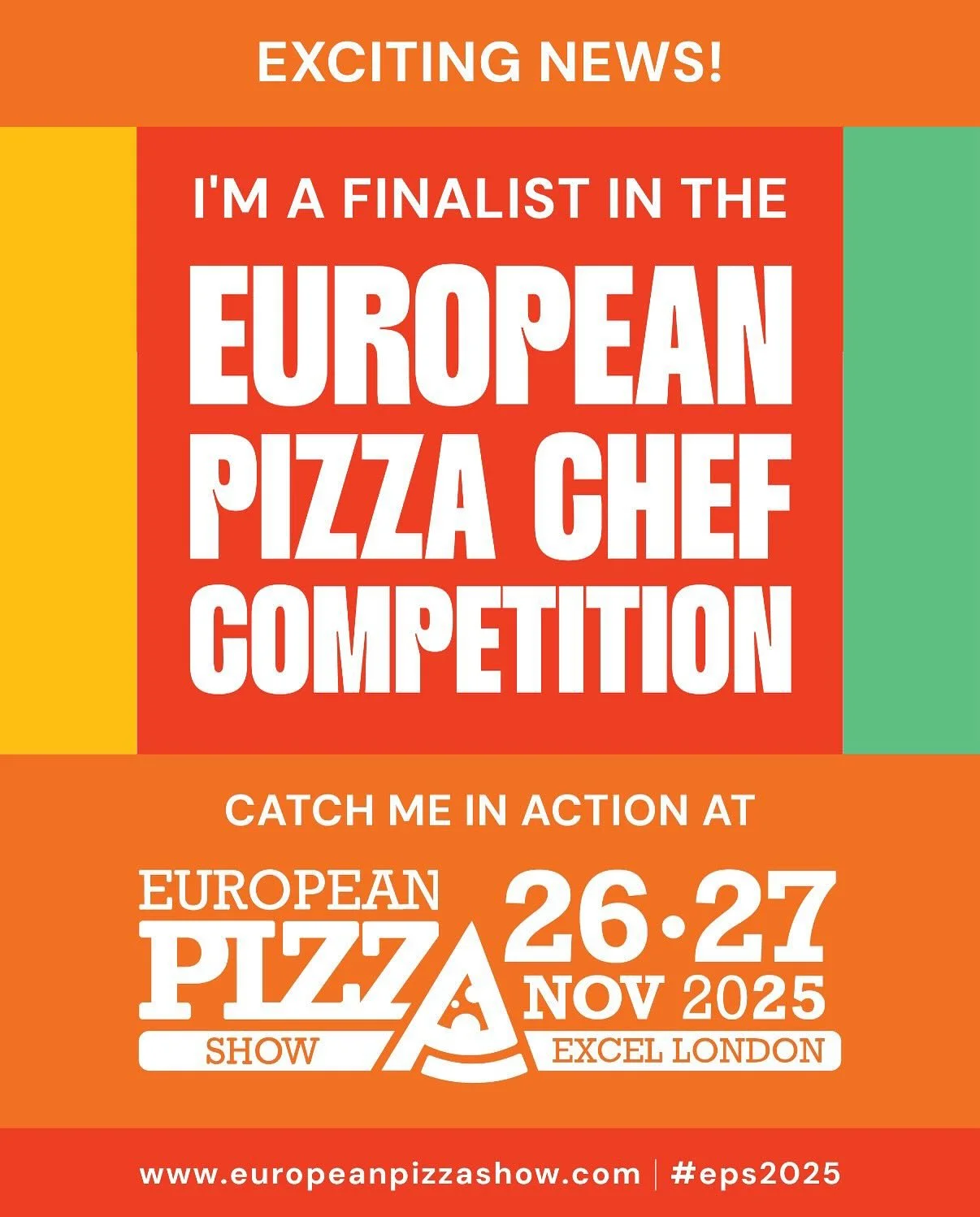 🍕 Big things are happening this November! 🙌

We&rsquo;re taking part in the PAPA Pizza Chef of the Year competition today &mdash; and that&rsquo;s not all&hellip;

We&rsquo;re also thrilled to announce that we&rsquo;re finalists in the European Piz