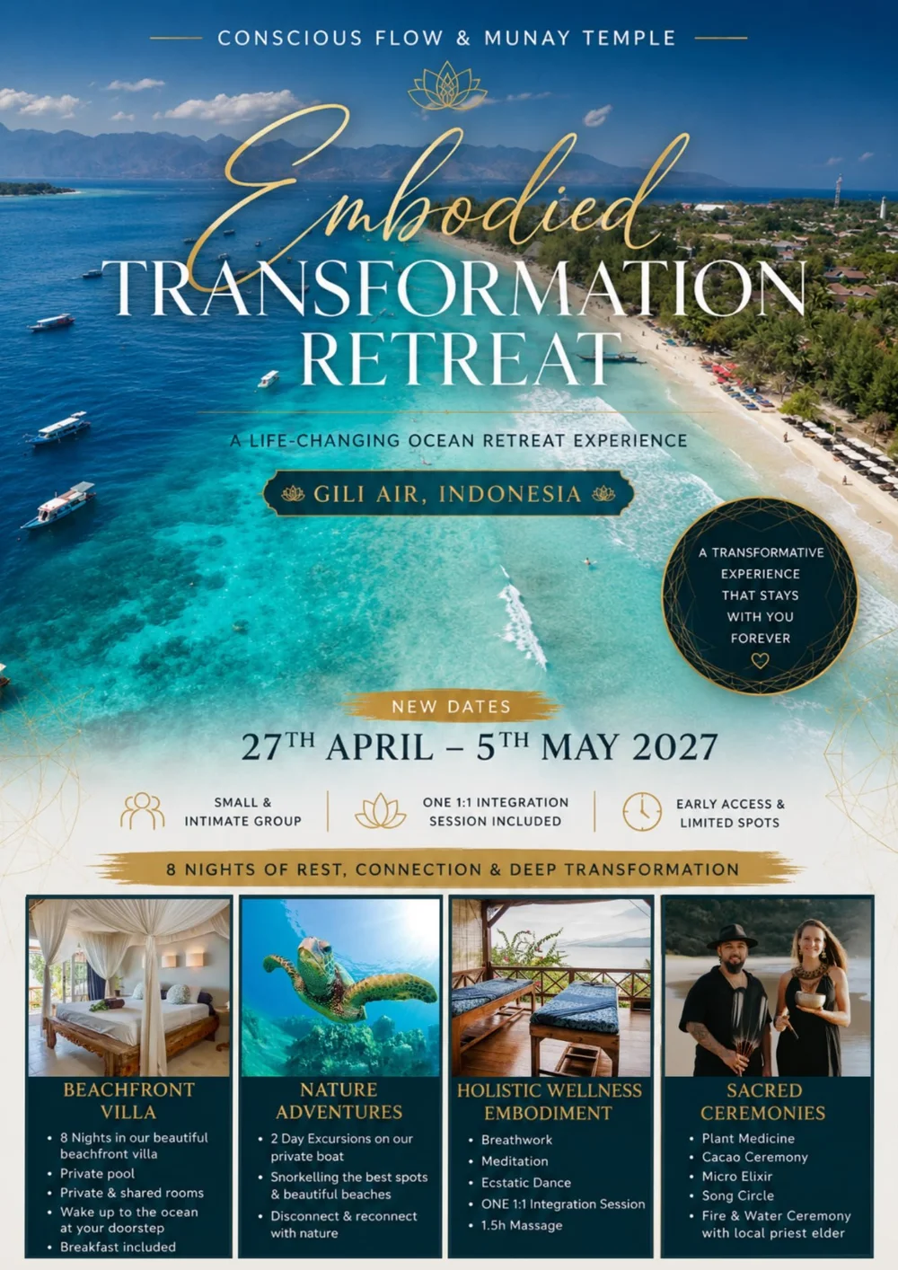 Gili Air retreat artwork