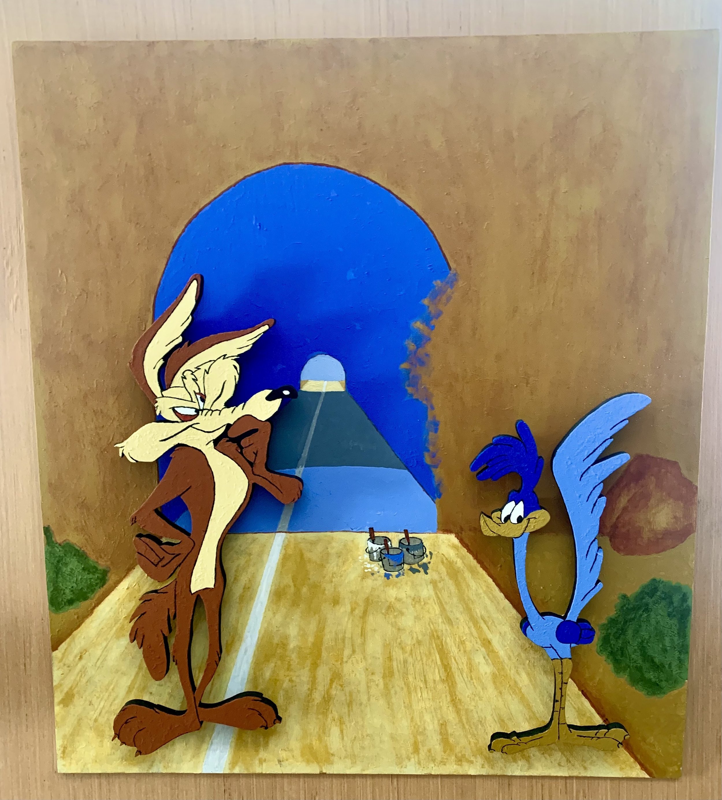 Wile E & Roadrunner - £95
