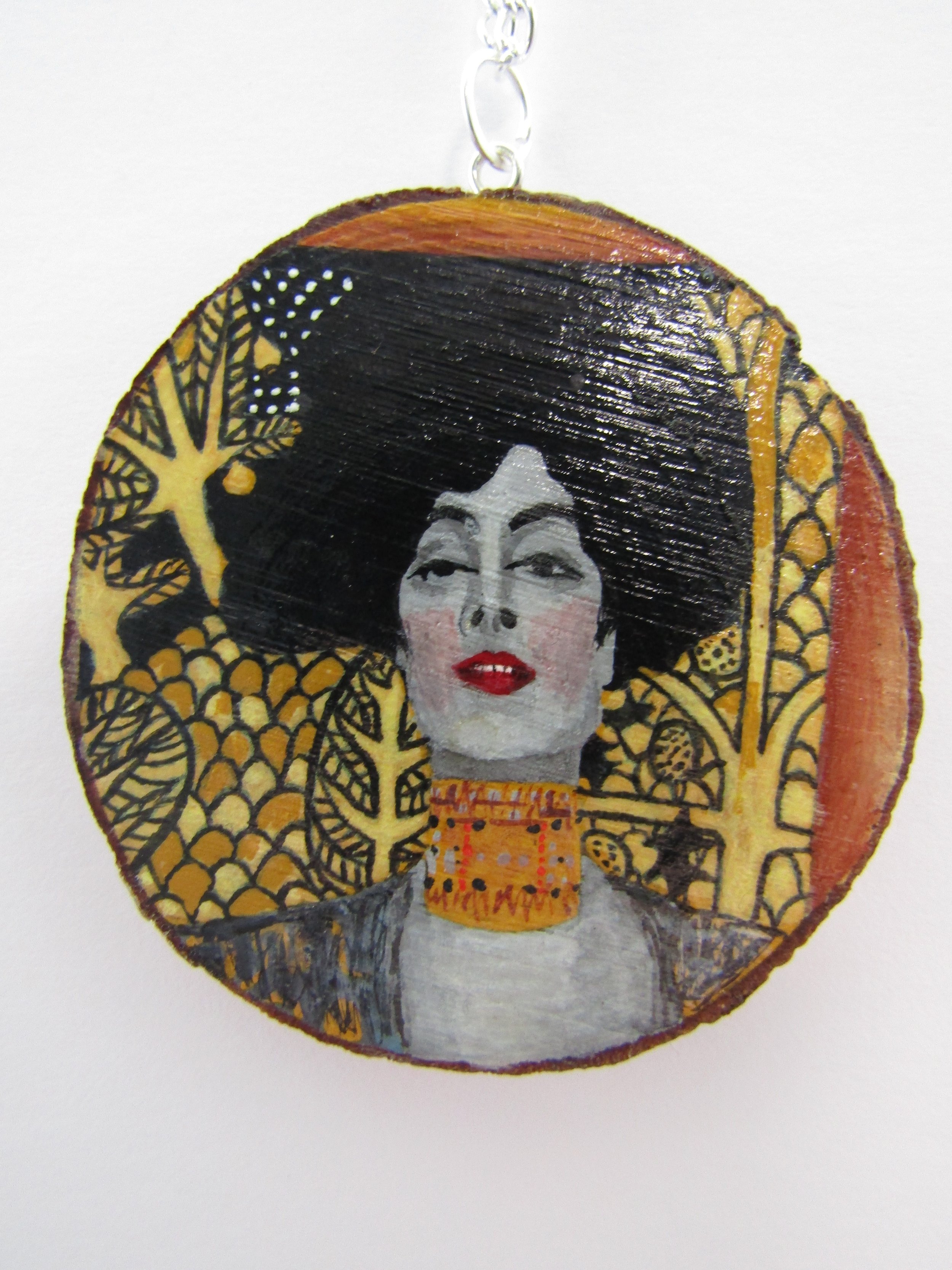 Klimt inspired necklace II - £56