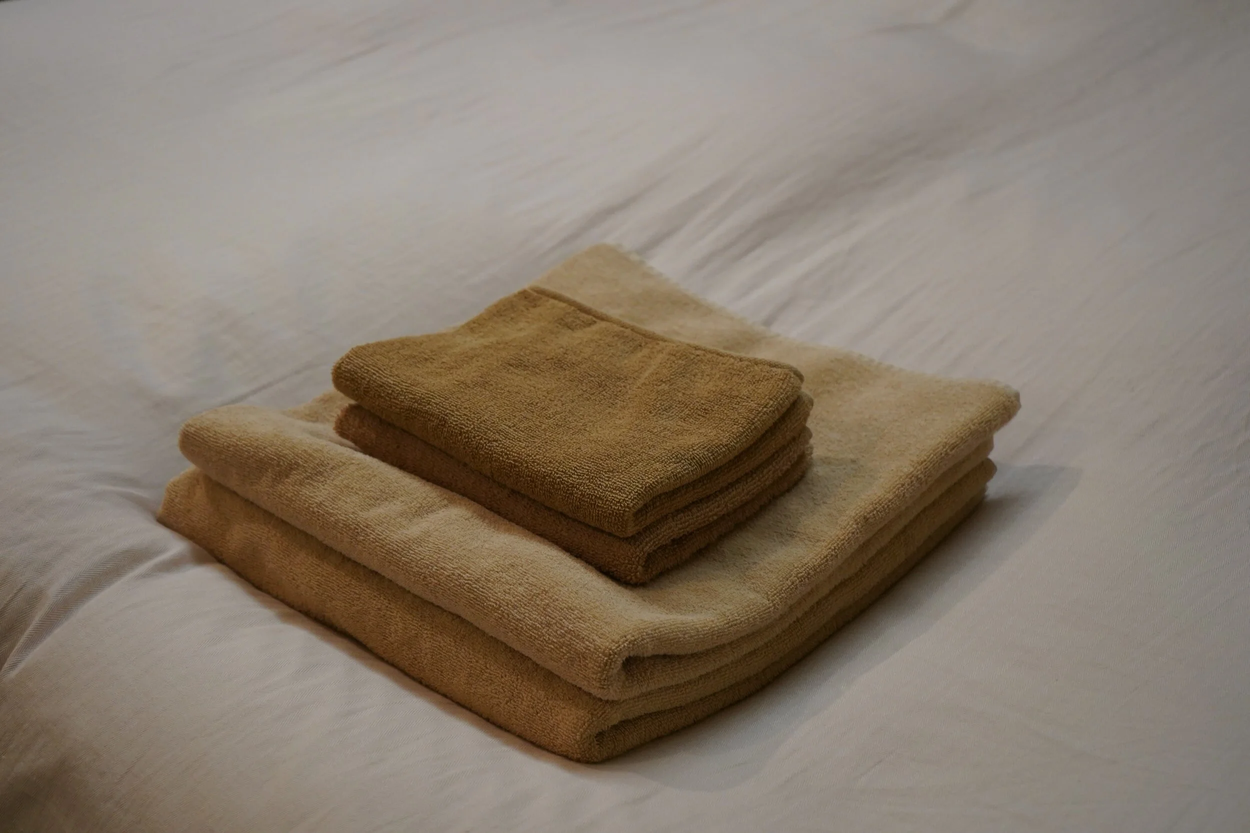 Draps et serviettes fournis
