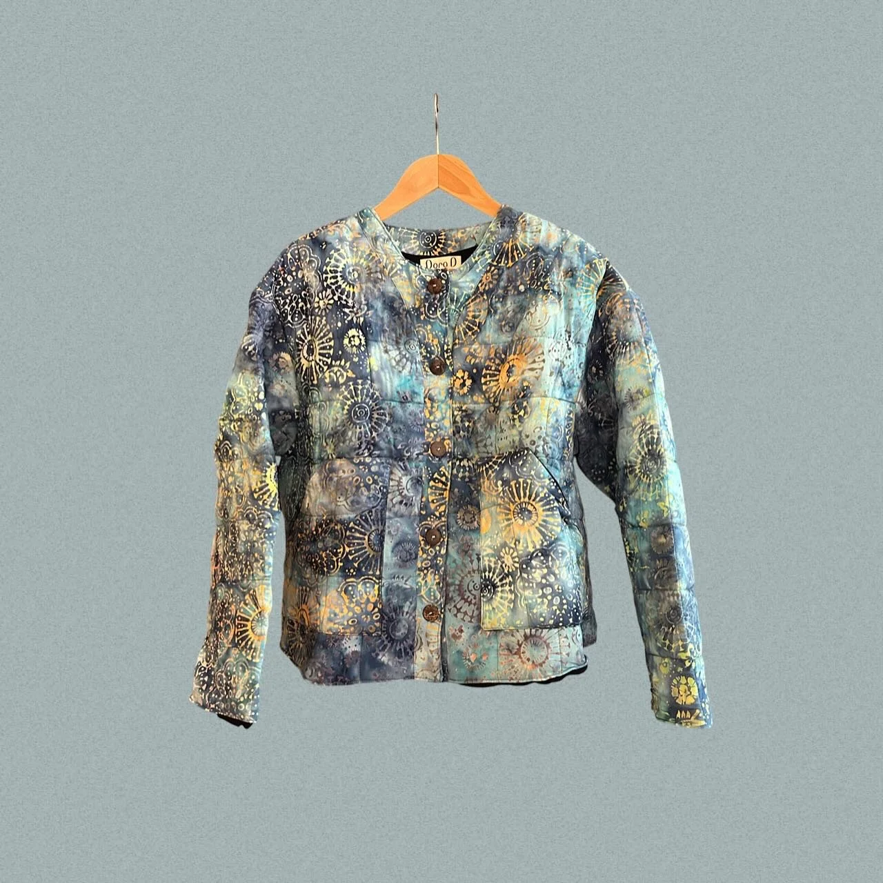OUR jacket Bobby.
Also perfect for some colder mornings. 
Not only the basis is eco, all the details matter! The buttons are made from coconut. 
#organic #conciousfashion #colorful #ecofriendlyproducts