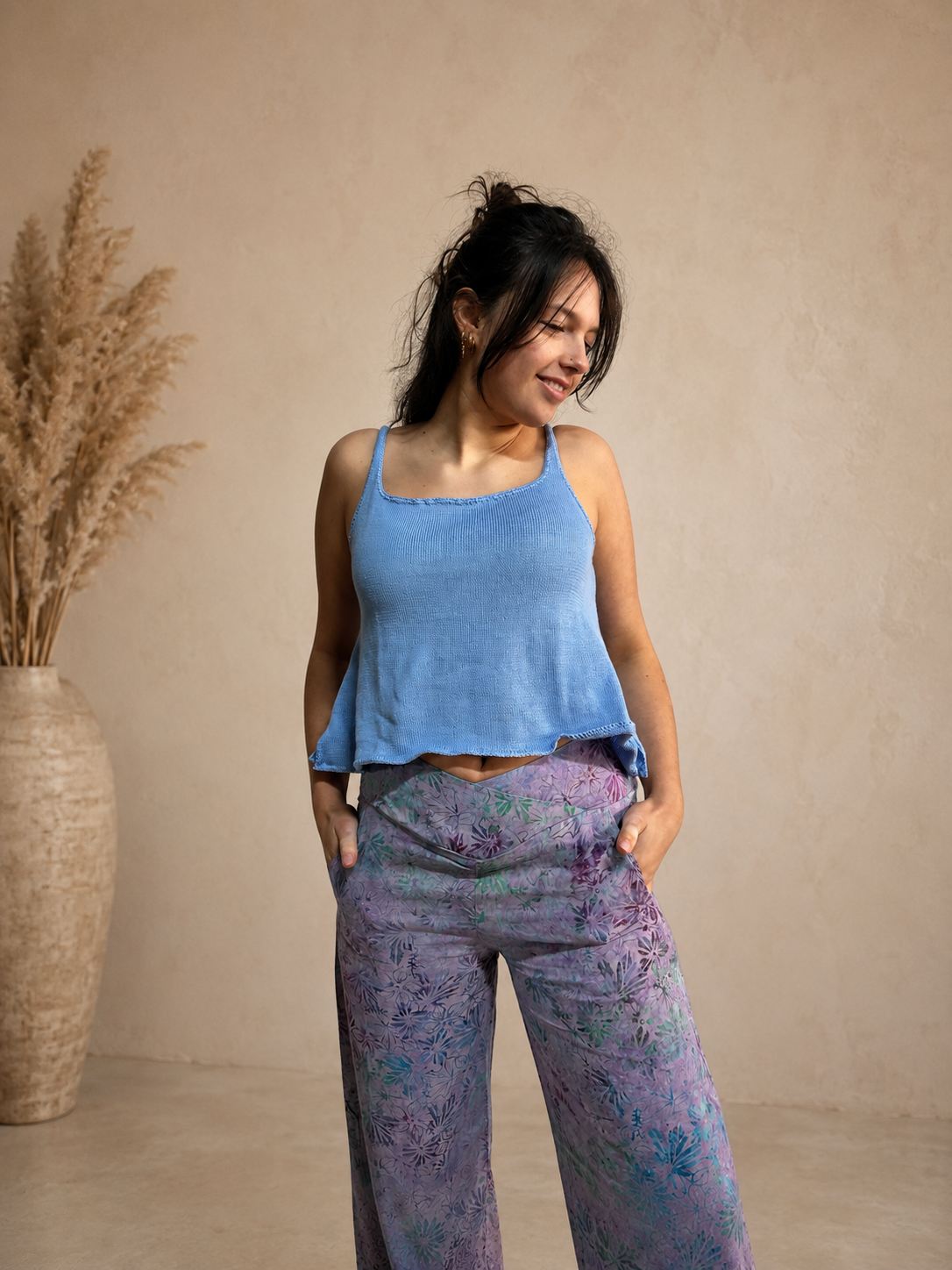 Top singlet - Biru