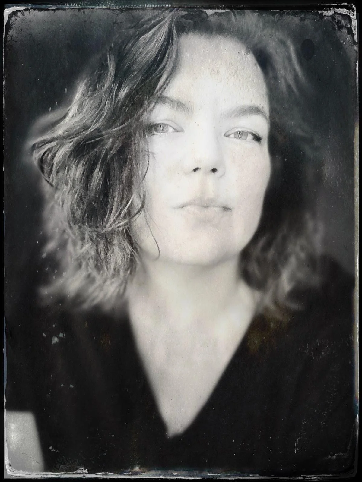 kunstvolles Portrait einer Frau