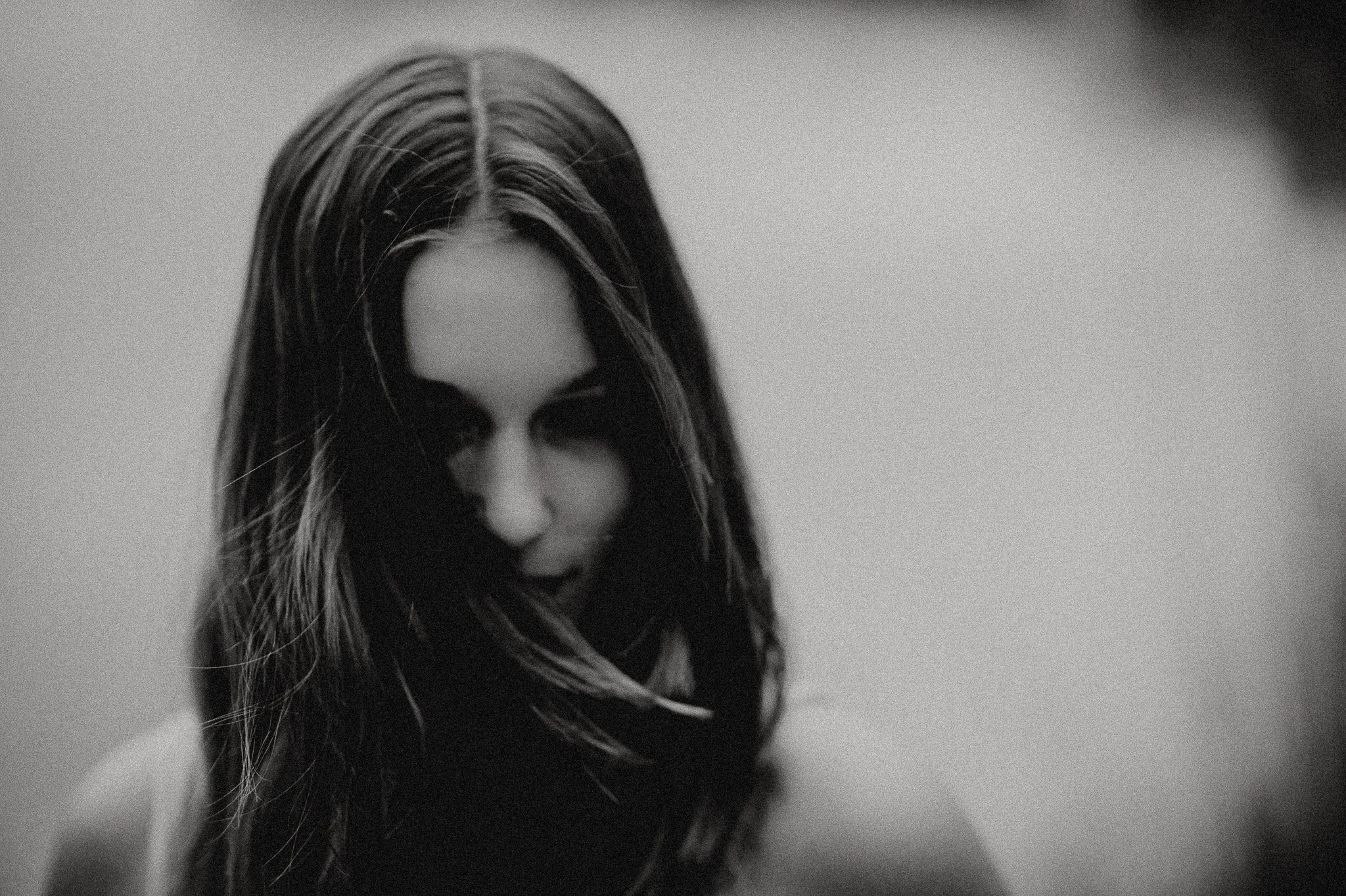 abstraktes Portrait einer Frau