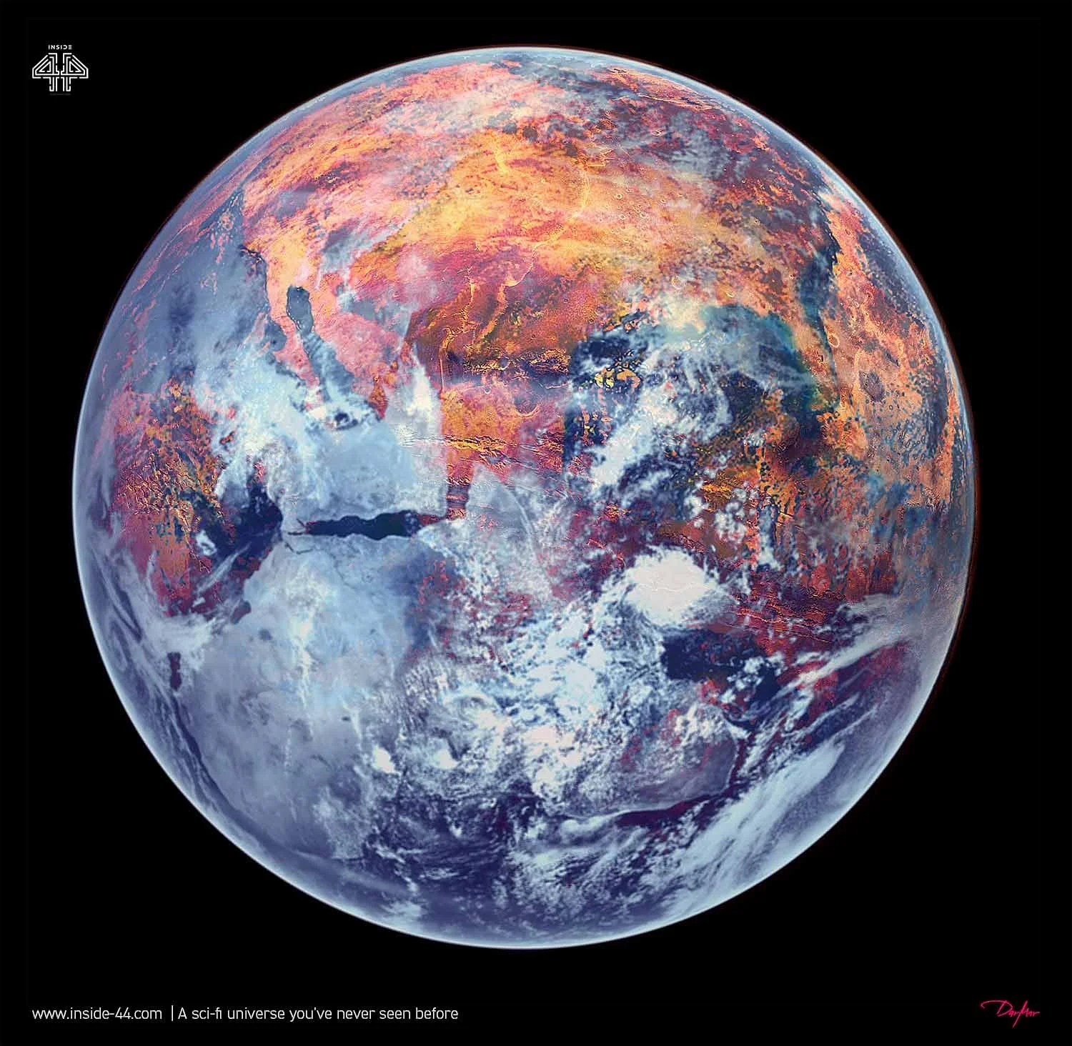 INSIDE 44 - A sci-fi universe you’ve never seen before